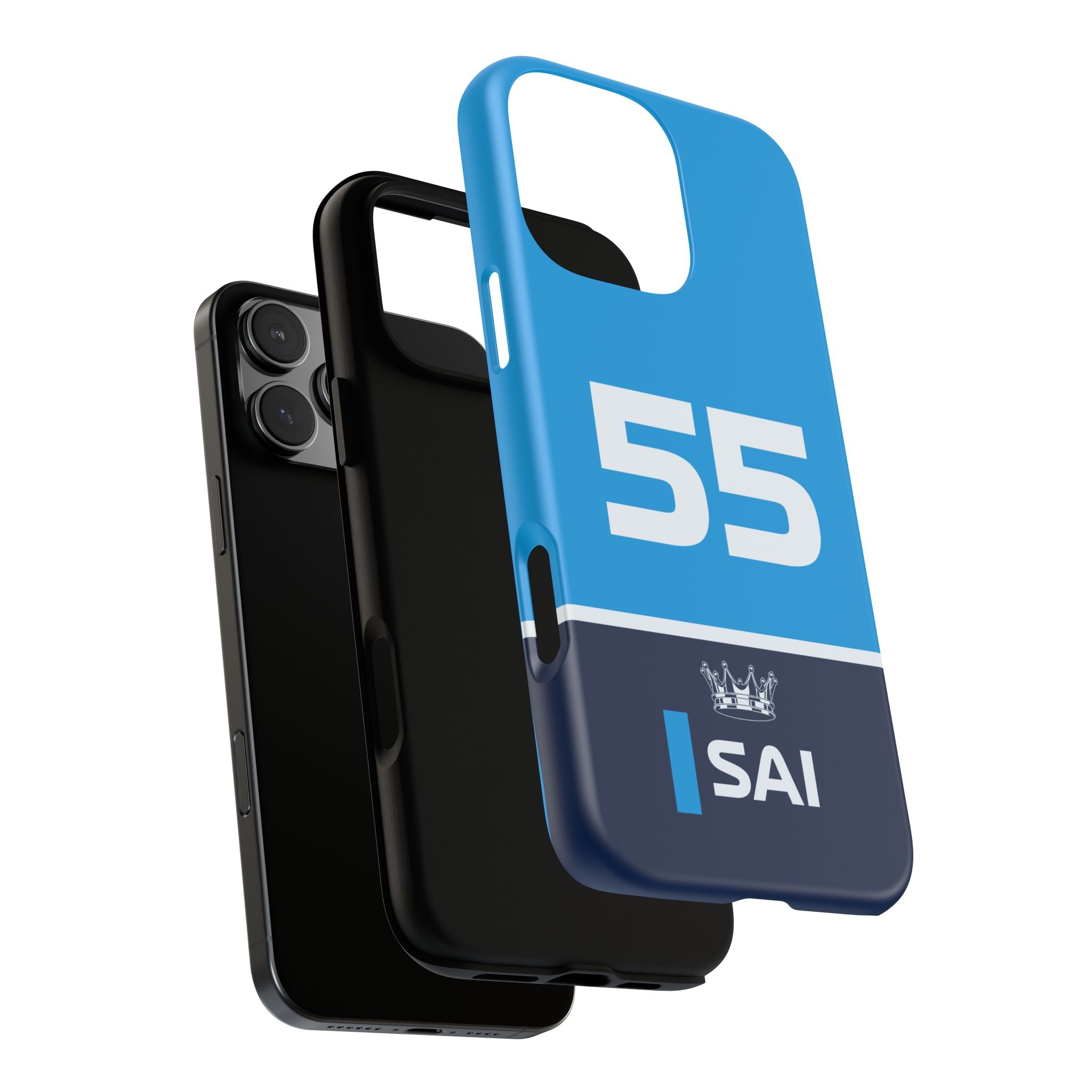 Smooth Spaniard Speed Tough Phone Case | Azure Formula Racing Armor for iPhone, Samsung & Pixel