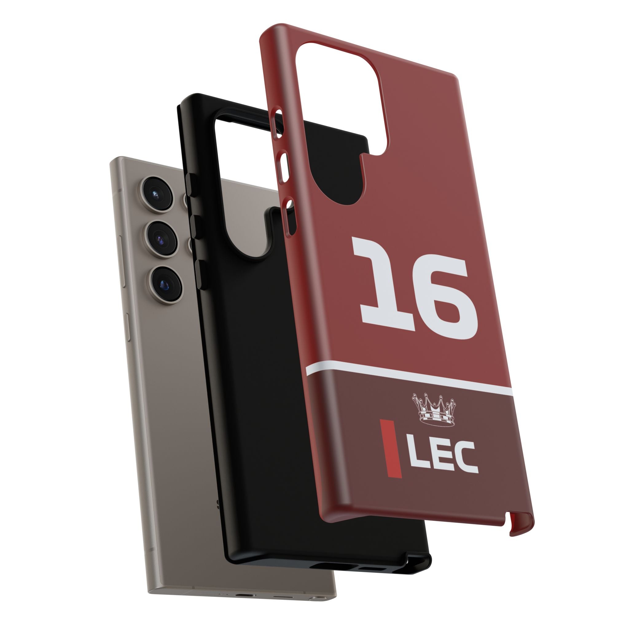 The King of Monaco Tough Phone Case | Rosso Formula Racing Armor for iPhone, Samsung & Pixel Cover