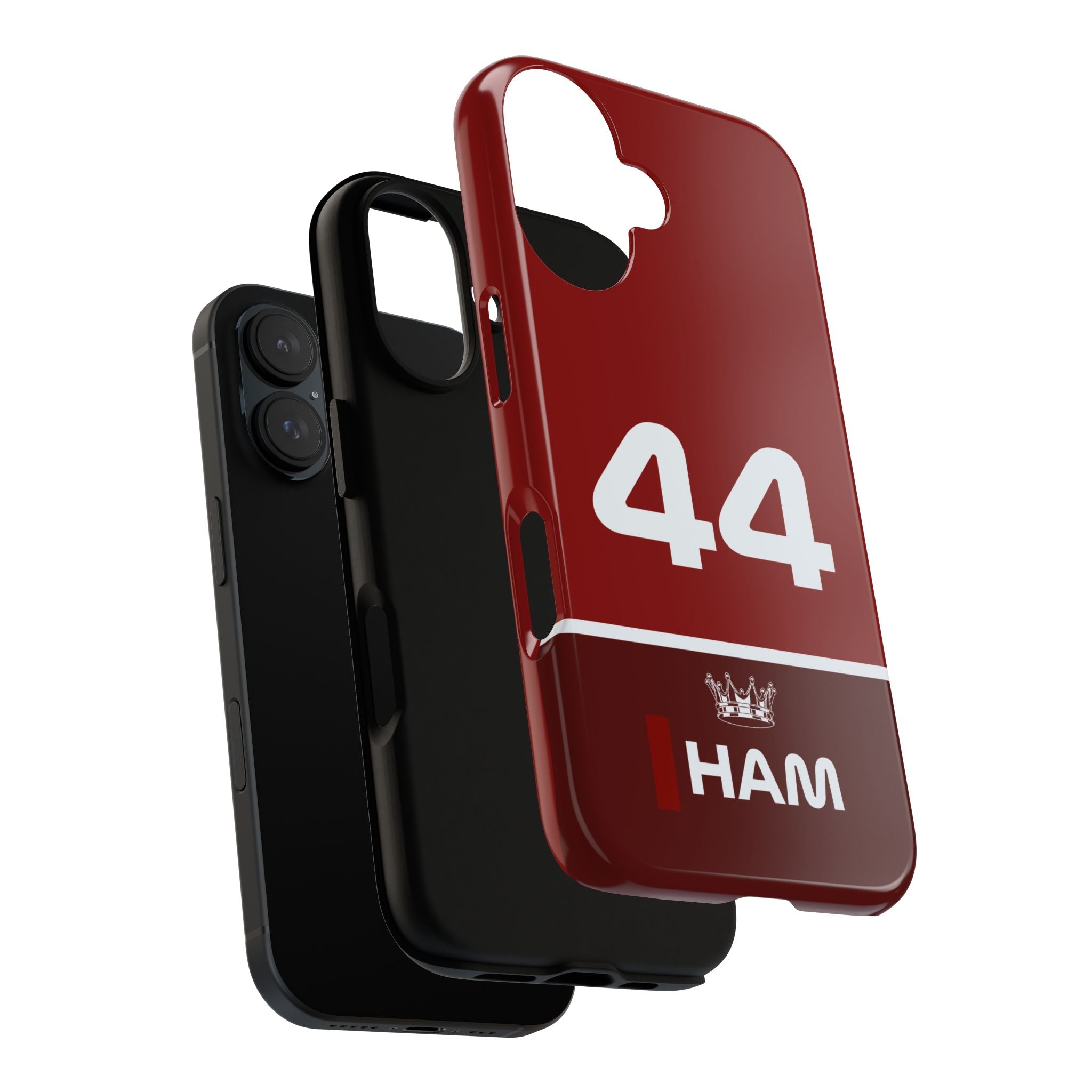 The Silver Champion Tough Phone Case | Rosso Formula Racing Armor for iPhone, Samsung & Pixel Cover