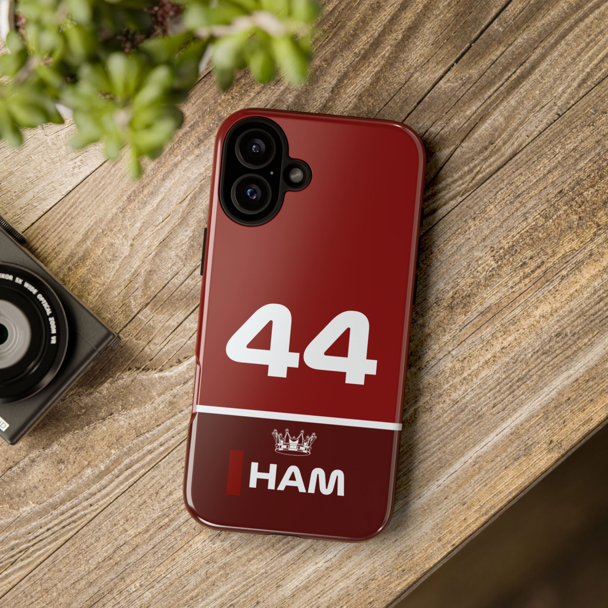 The Silver Champion Tough Phone Case | Rosso Formula Racing Armor for iPhone, Samsung & Pixel Cover