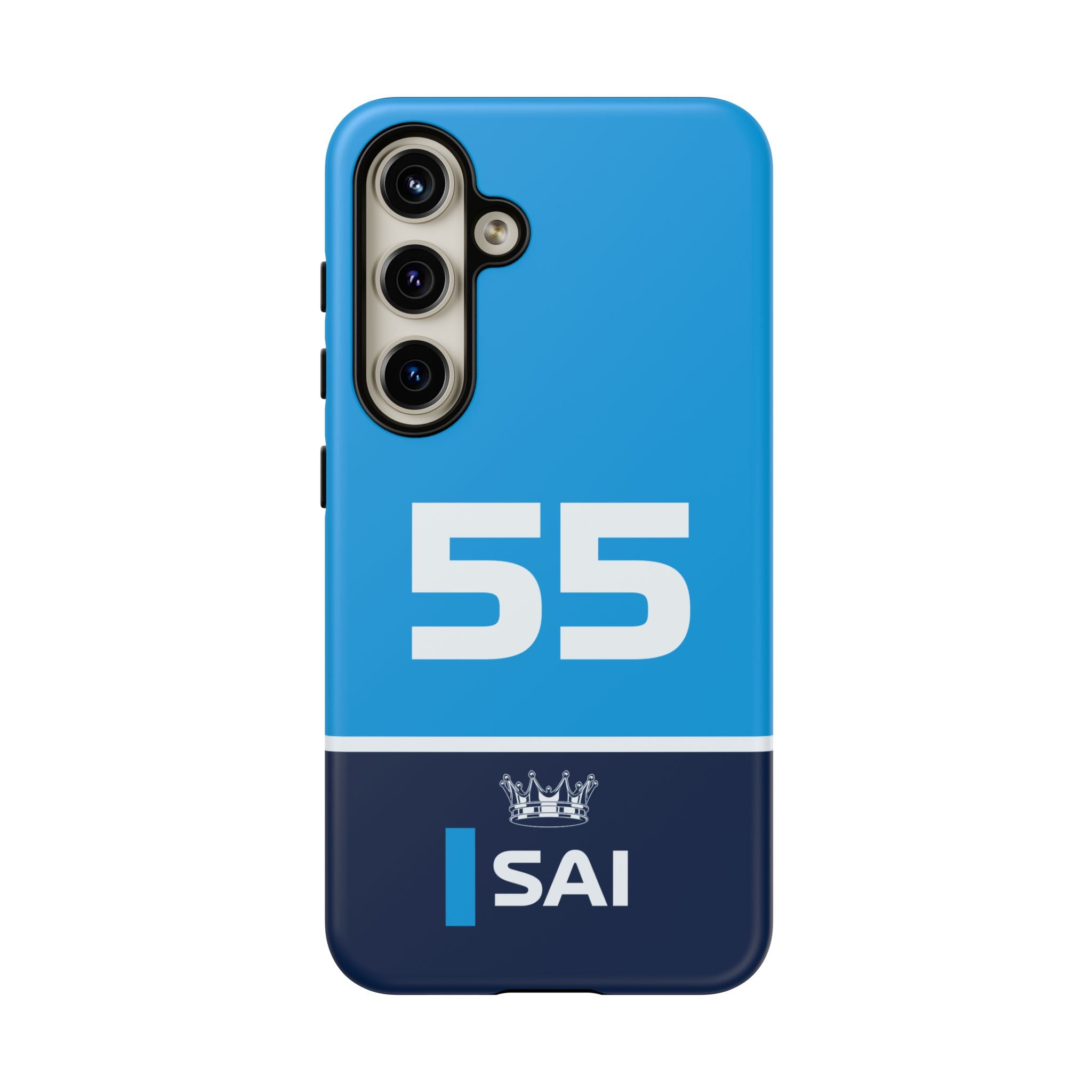 Smooth Spaniard Speed Tough Phone Case | Azure Formula Racing Armor for iPhone, Samsung & Pixel