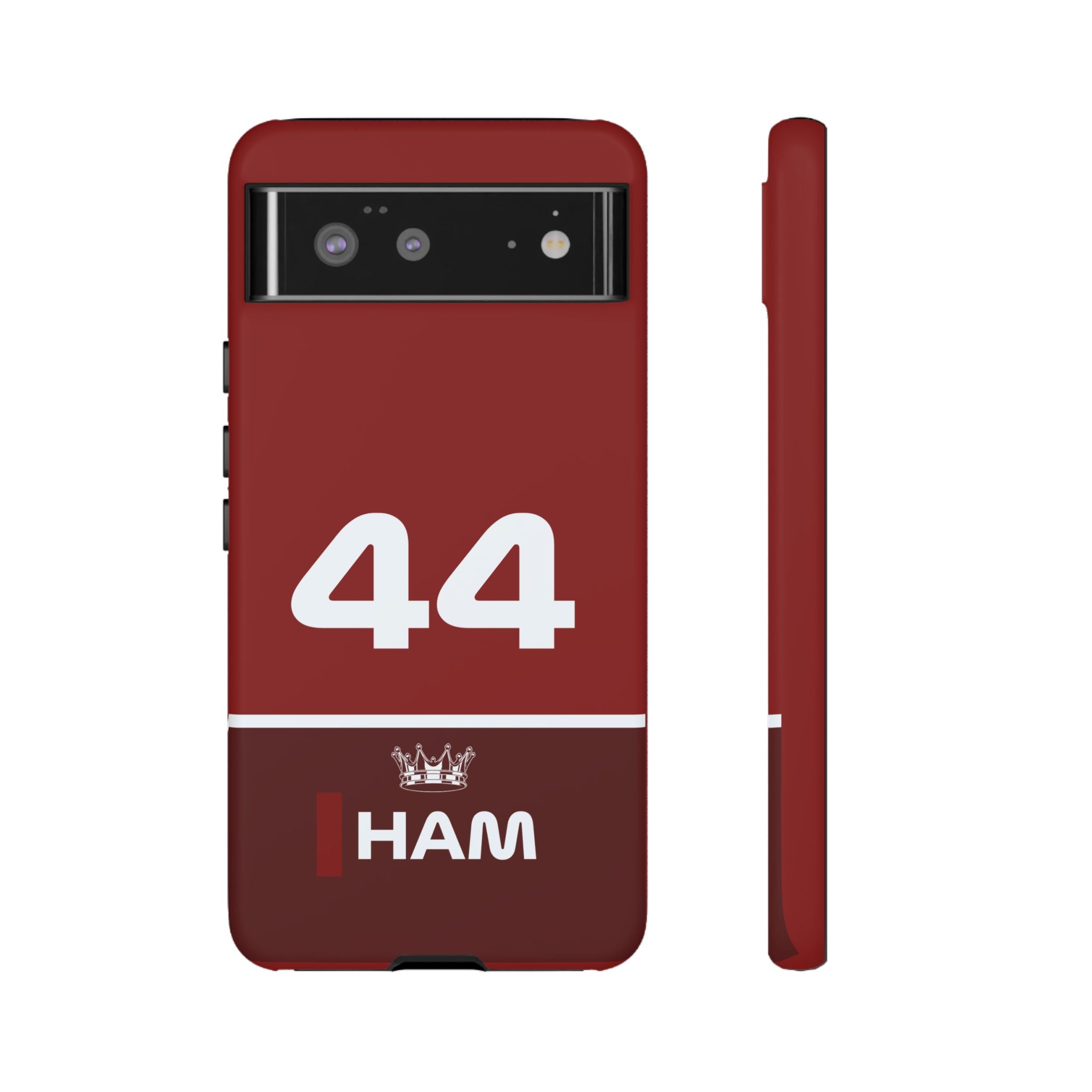 The Silver Champion Tough Phone Case | Rosso Formula Racing Armor for iPhone, Samsung & Pixel Cover