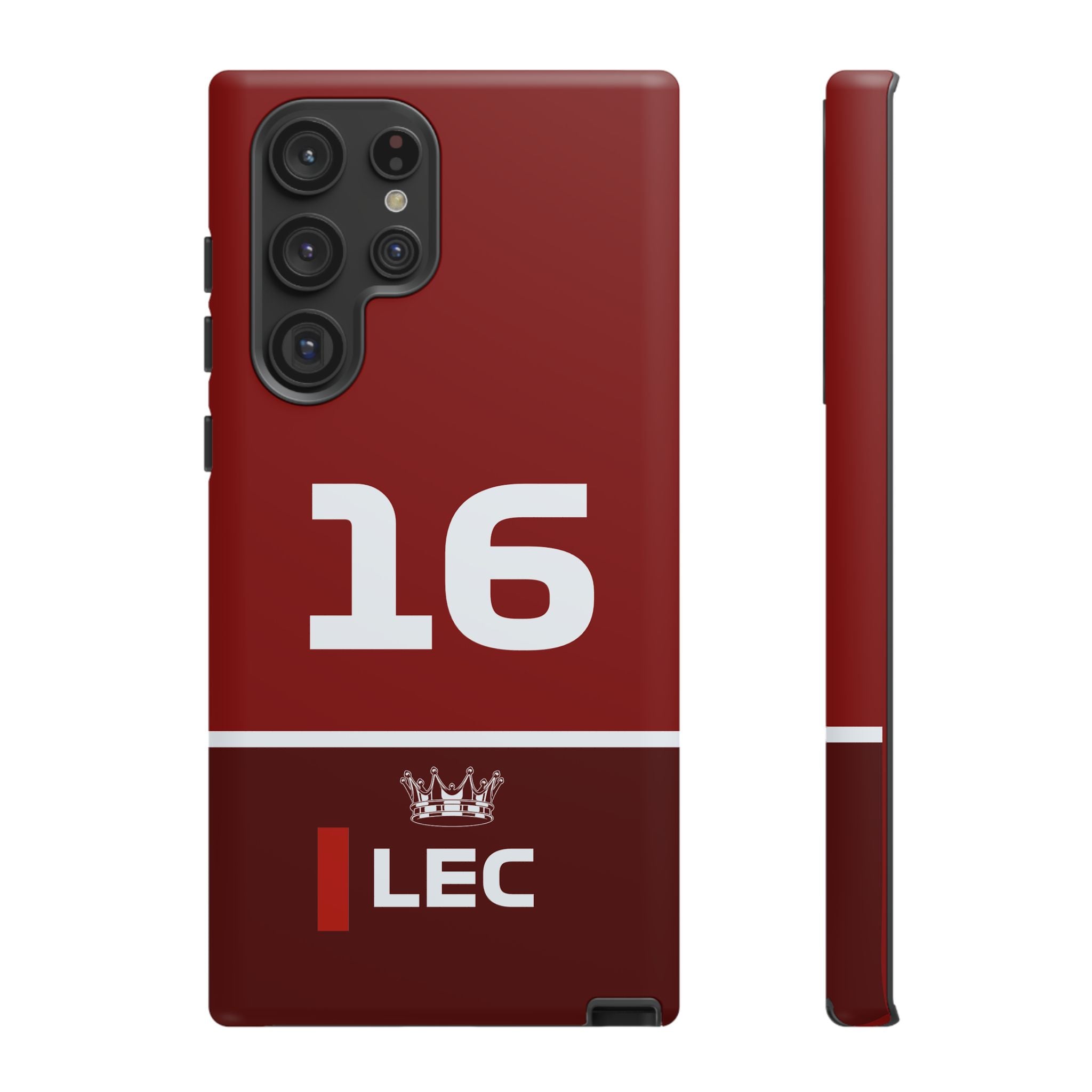 The King of Monaco Tough Phone Case | Rosso Formula Racing Armor for iPhone, Samsung & Pixel Cover