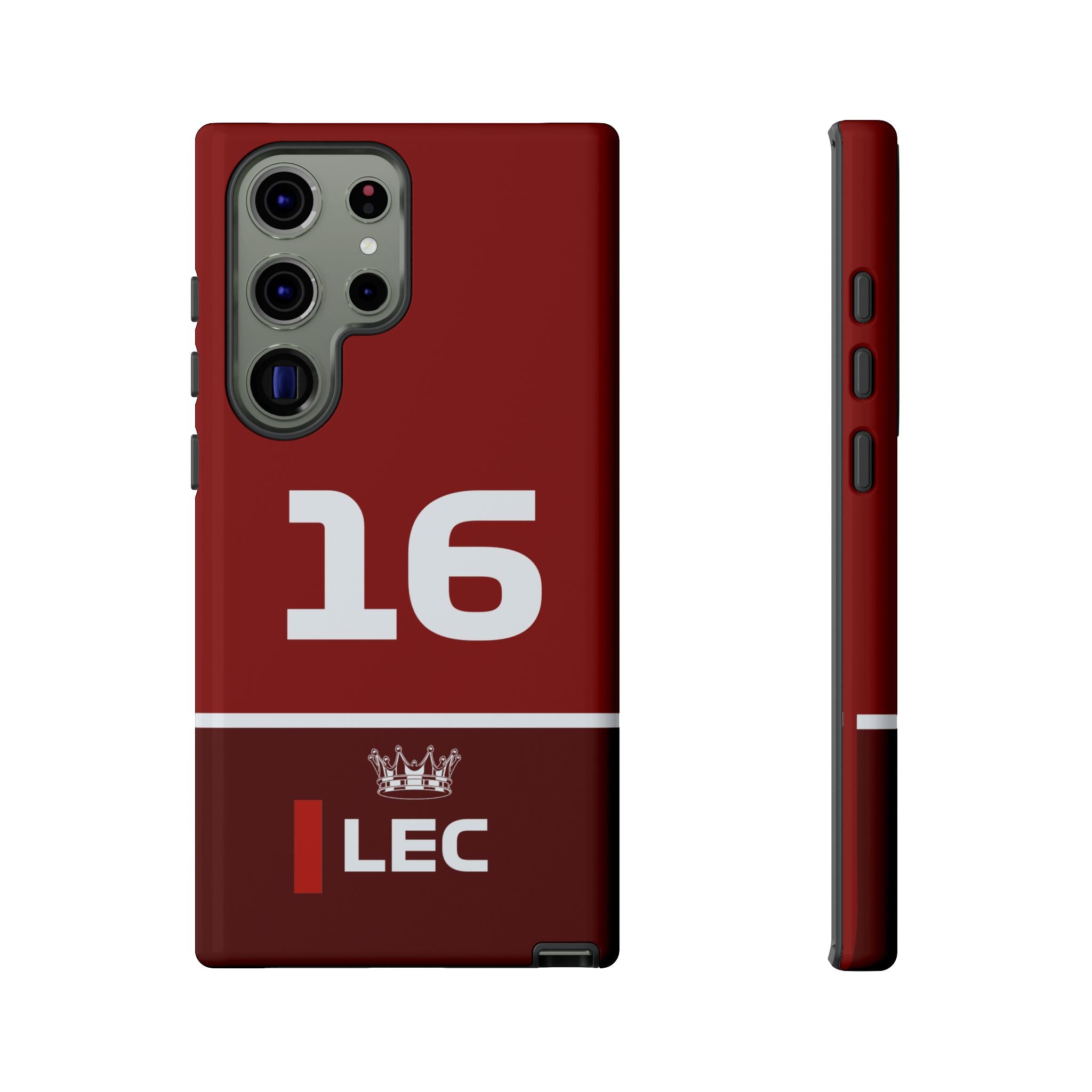 The King of Monaco Tough Phone Case | Rosso Formula Racing Armor for iPhone, Samsung & Pixel Cover