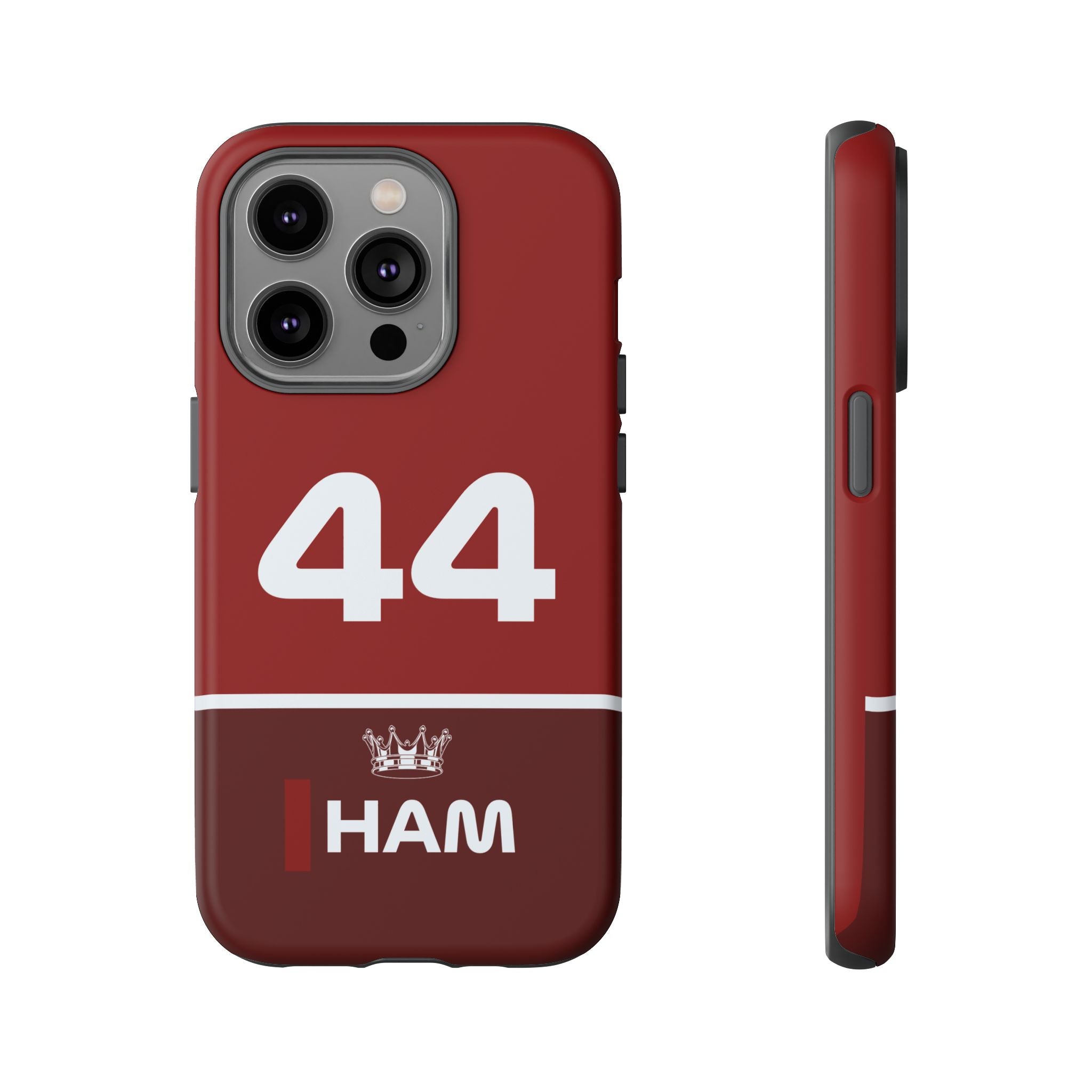 The Silver Champion Tough Phone Case | Rosso Formula Racing Armor for iPhone, Samsung & Pixel Cover