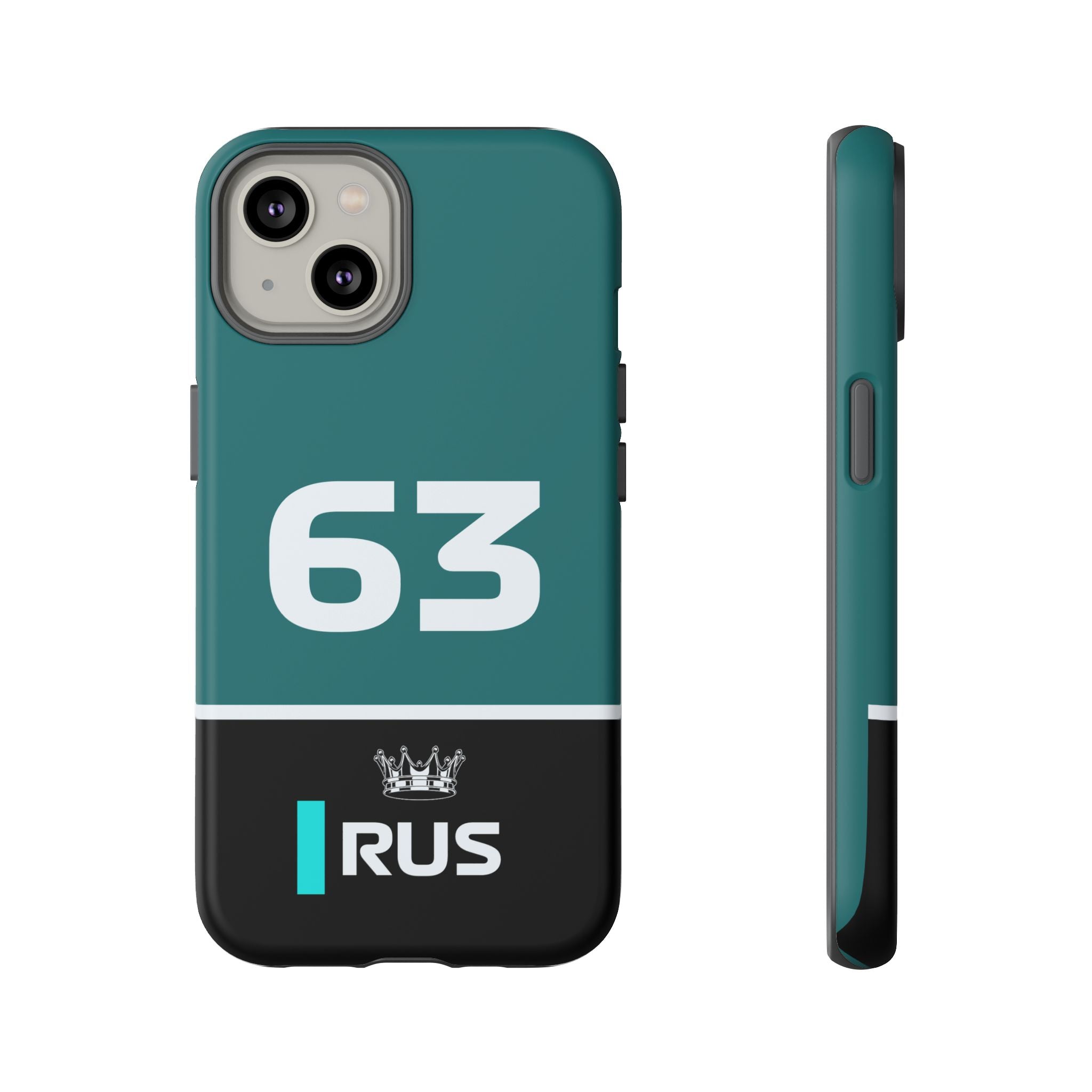 Tyre Whisperer Tough Phone Case | Silver Arrow Formula Racing Armor for iPhone, Samsung & Pixel