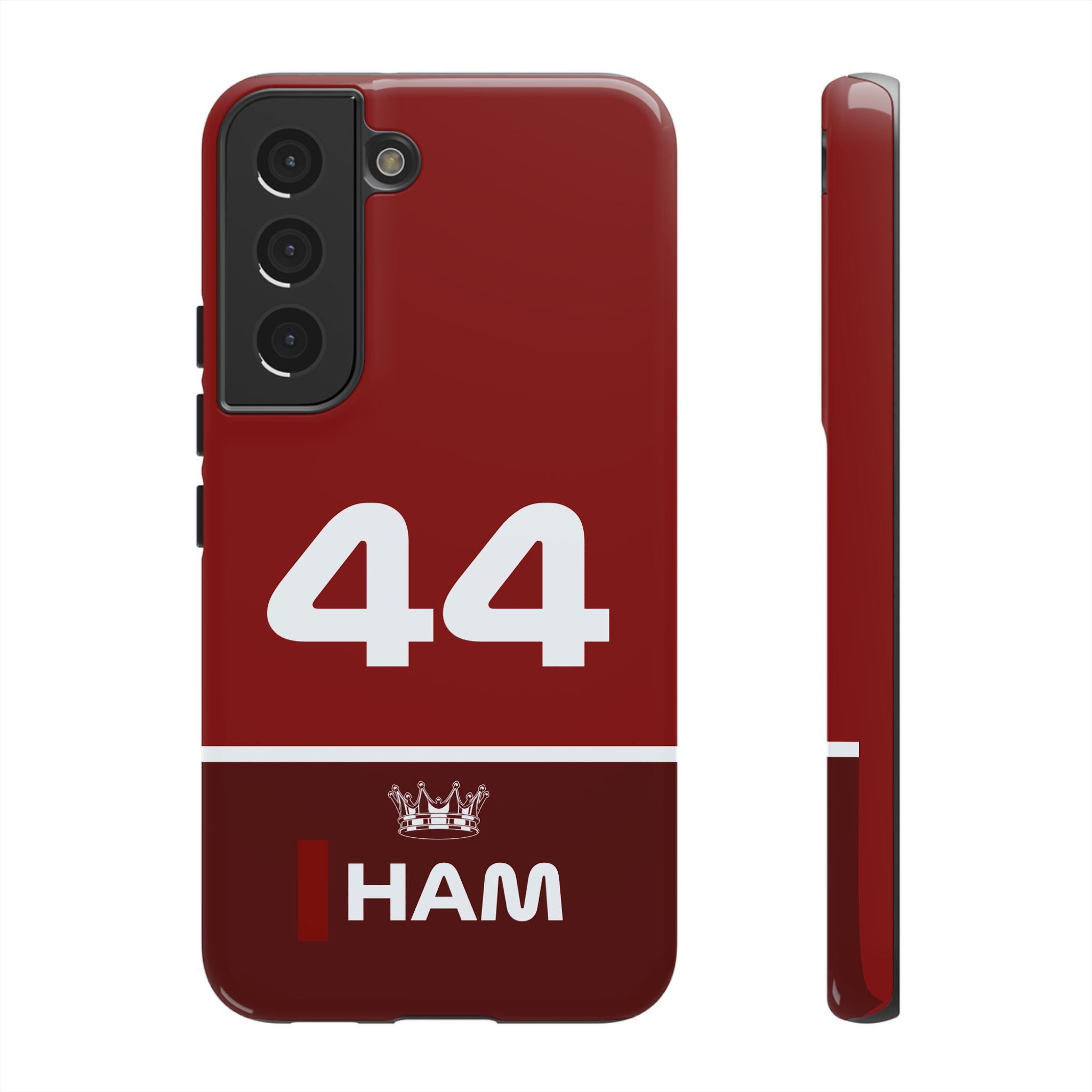 The Silver Champion Tough Phone Case | Rosso Formula Racing Armor for iPhone, Samsung & Pixel Cover
