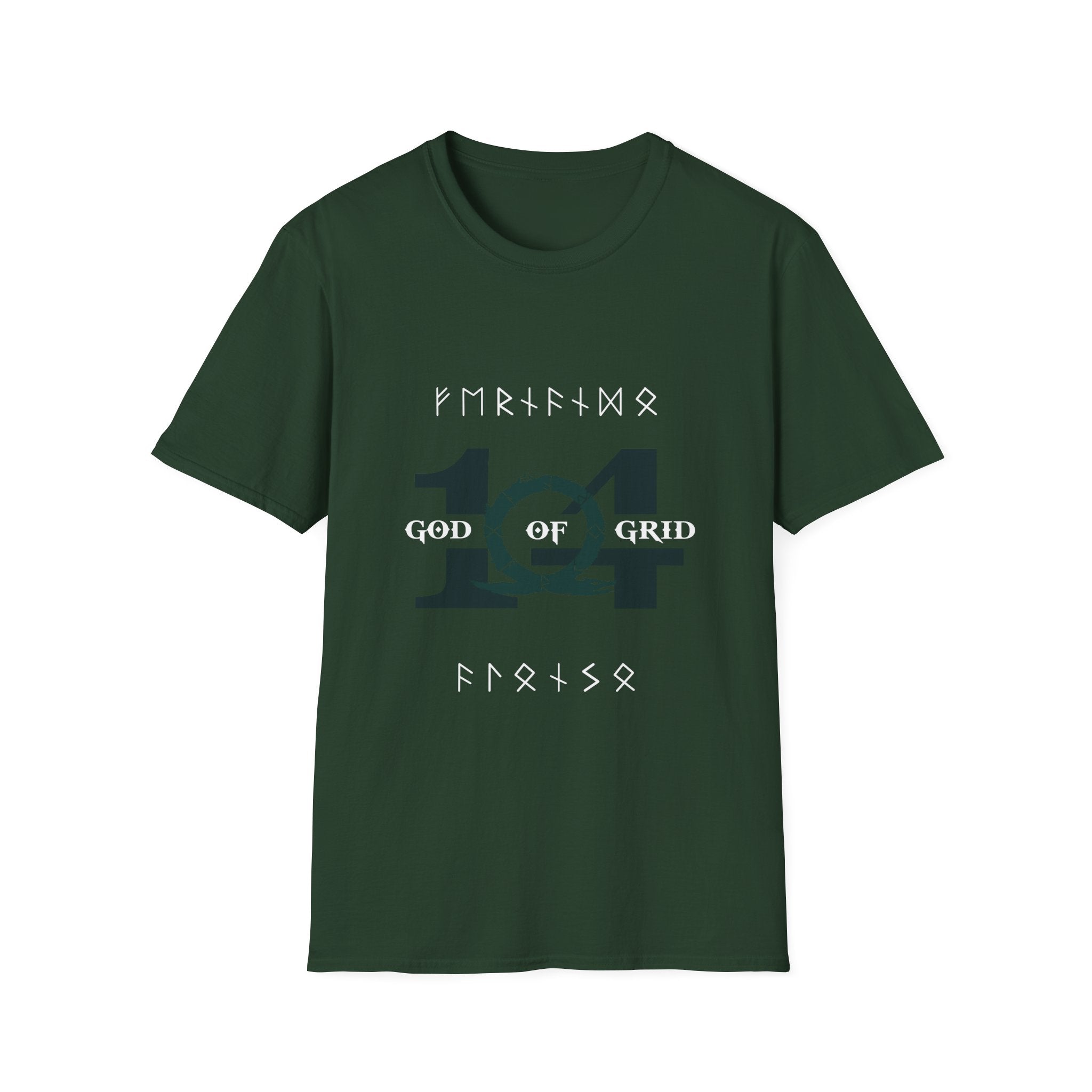 Green and black racing-inspired unisex softstyle tee with a bold Grand Prix aesthetic. Ideal for motorsport fans.