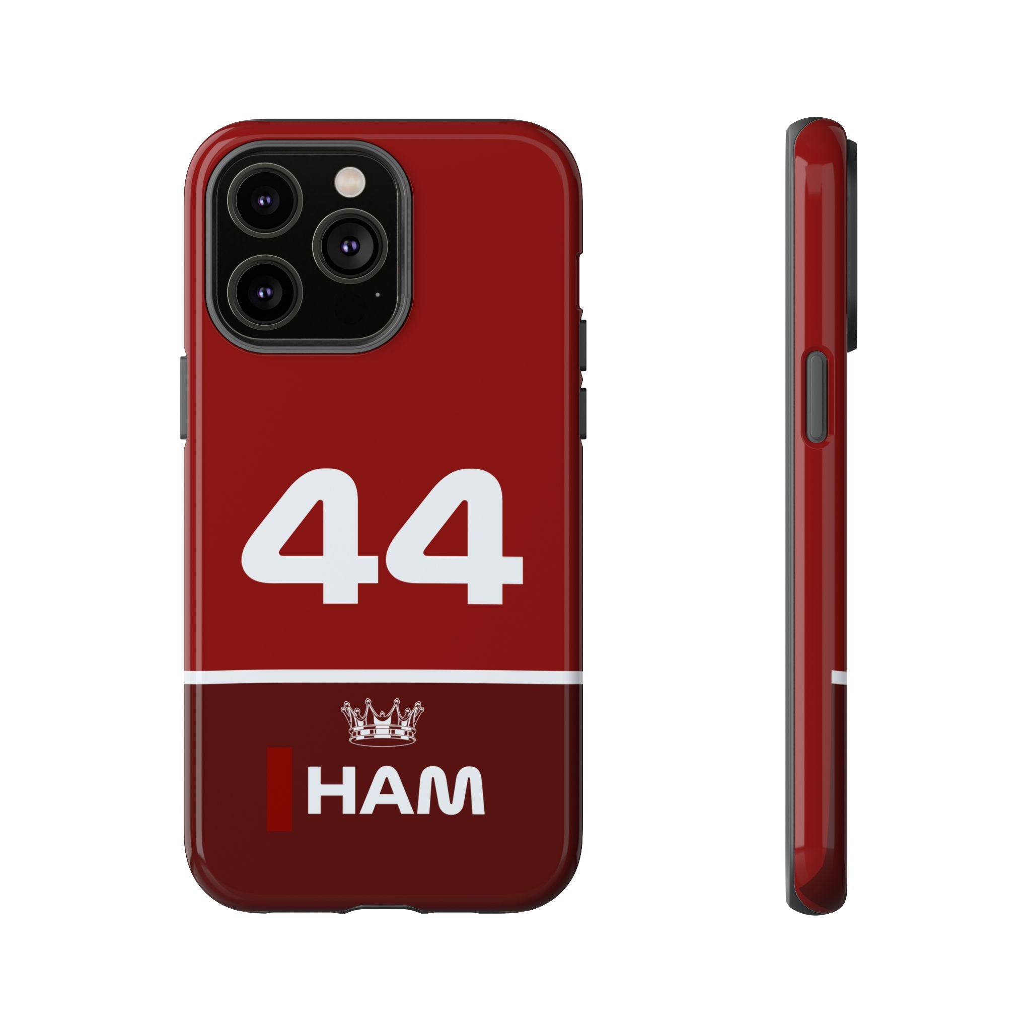 The Silver Champion Tough Phone Case | Rosso Formula Racing Armor for iPhone, Samsung & Pixel Cover