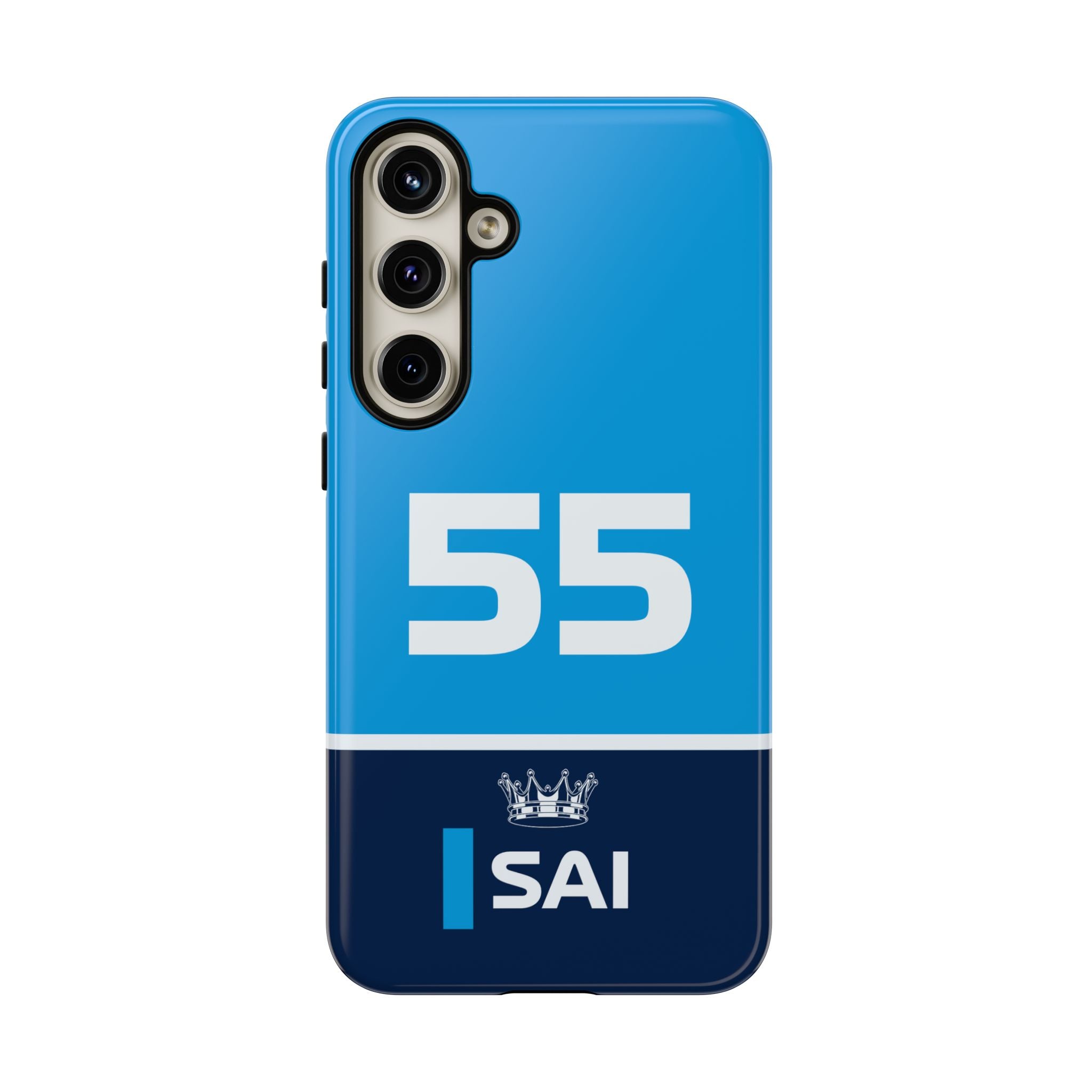 Smooth Spaniard Speed Tough Phone Case | Azure Formula Racing Armor for iPhone, Samsung & Pixel