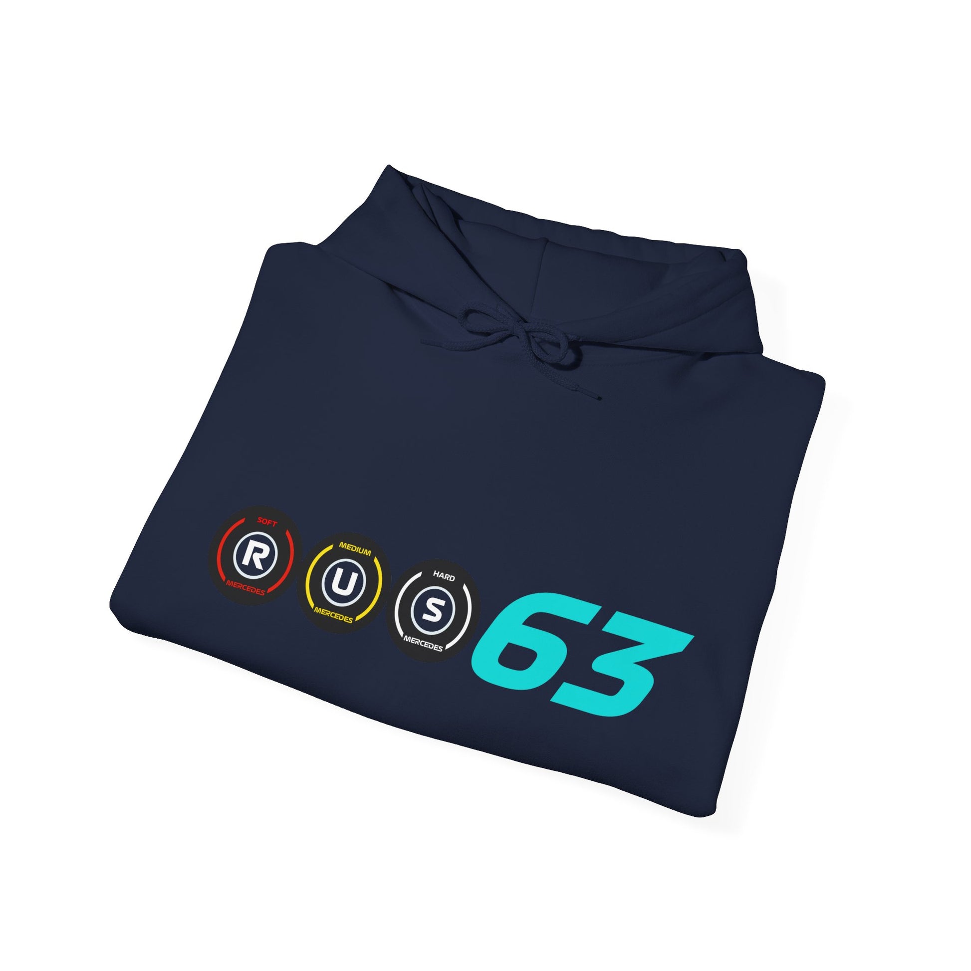Silver and black racing-inspired fleece hoodie with a Grand Prix aesthetic. Perfect for motorsport fans and racing enthusiasts.