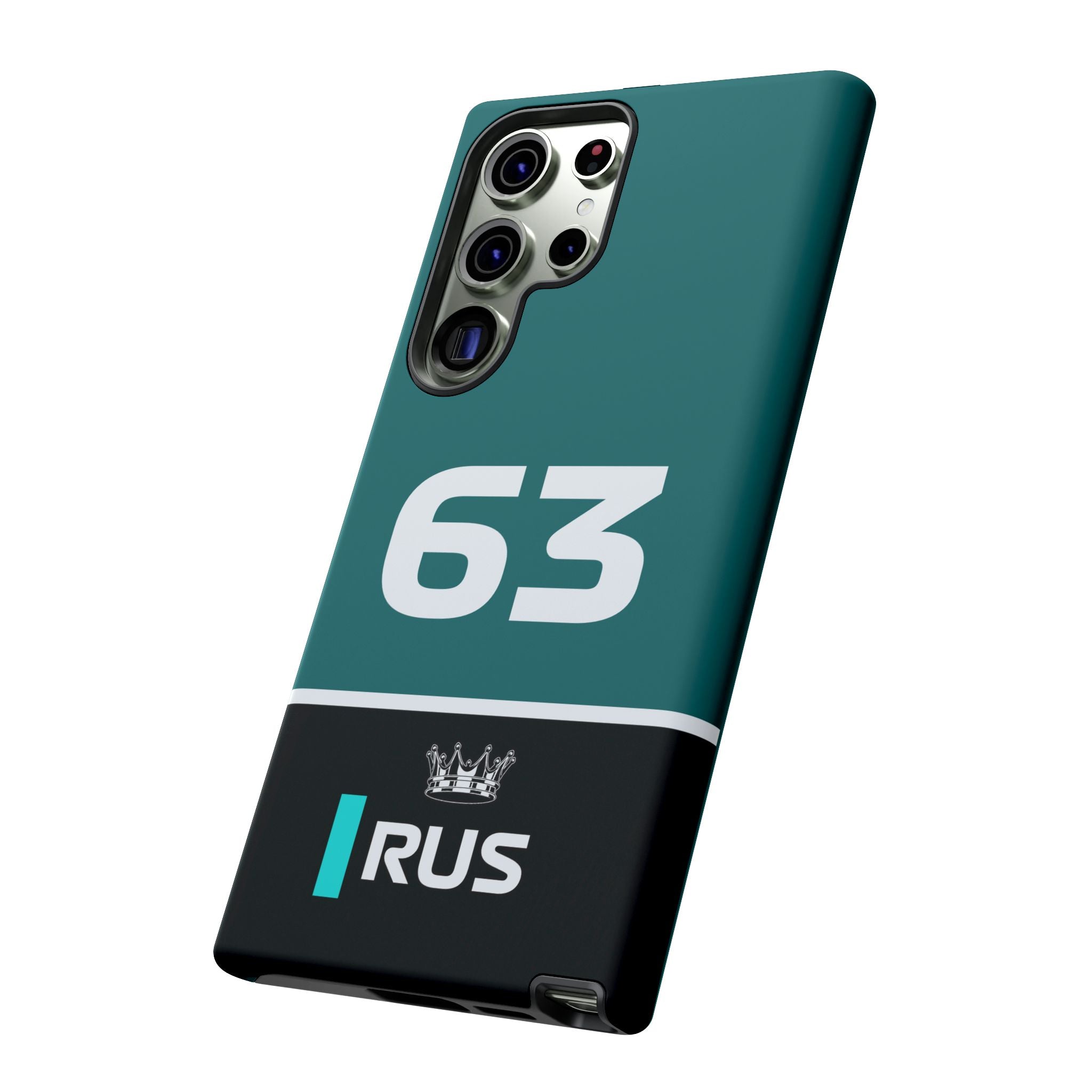 Tyre Whisperer Tough Phone Case | Silver Arrow Formula Racing Armor for iPhone, Samsung & Pixel