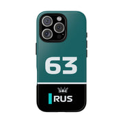 Tyre Whisperer Tough Phone Case | Silver Arrow Formula Racing Armor for iPhone, Samsung & Pixel