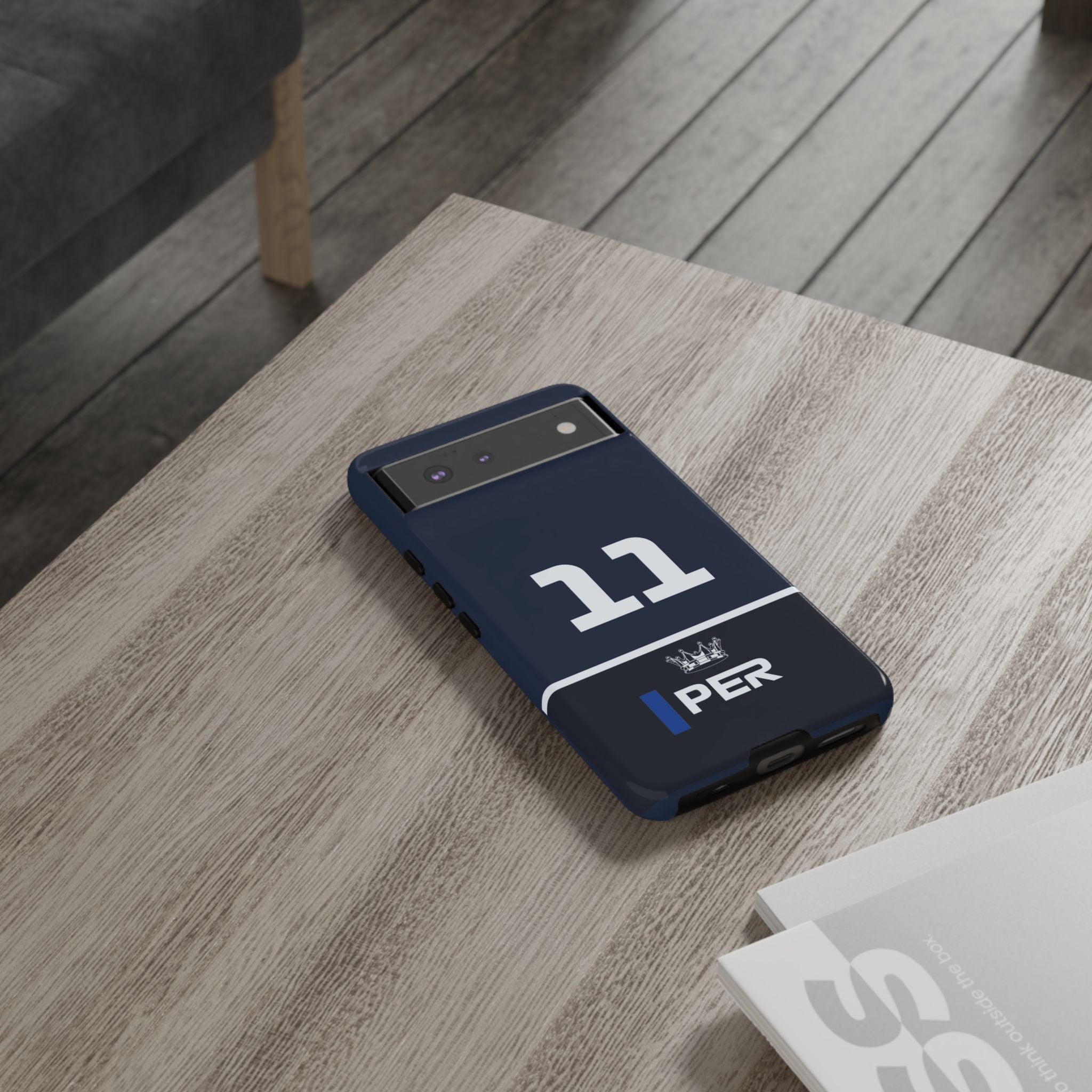 Mexican Minister of Defence Tough Phone Case | Red Thunder Formula Racing Armor for iPhone, Samsung & Pixel Cover