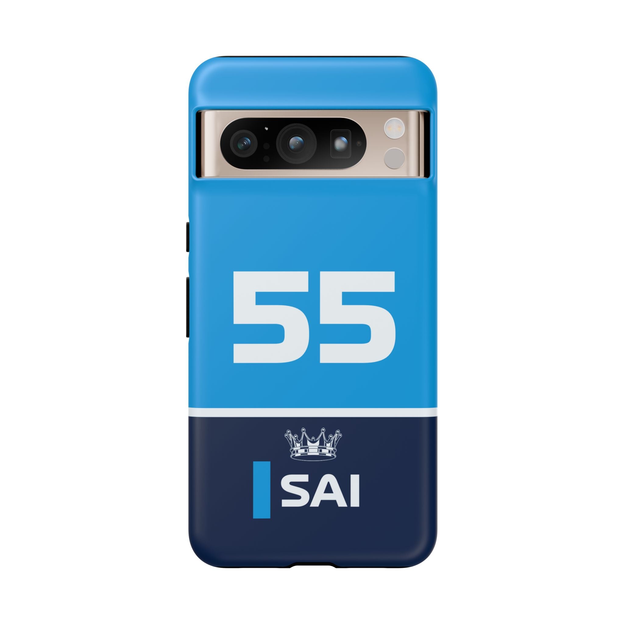 Smooth Spaniard Speed Tough Phone Case | Azure Formula Racing Armor for iPhone, Samsung & Pixel