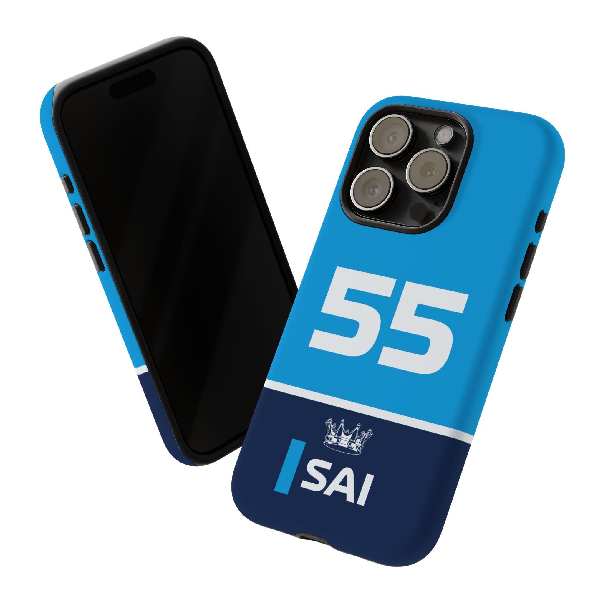 Smooth Spaniard Speed Tough Phone Case | Azure Formula Racing Armor for iPhone, Samsung & Pixel