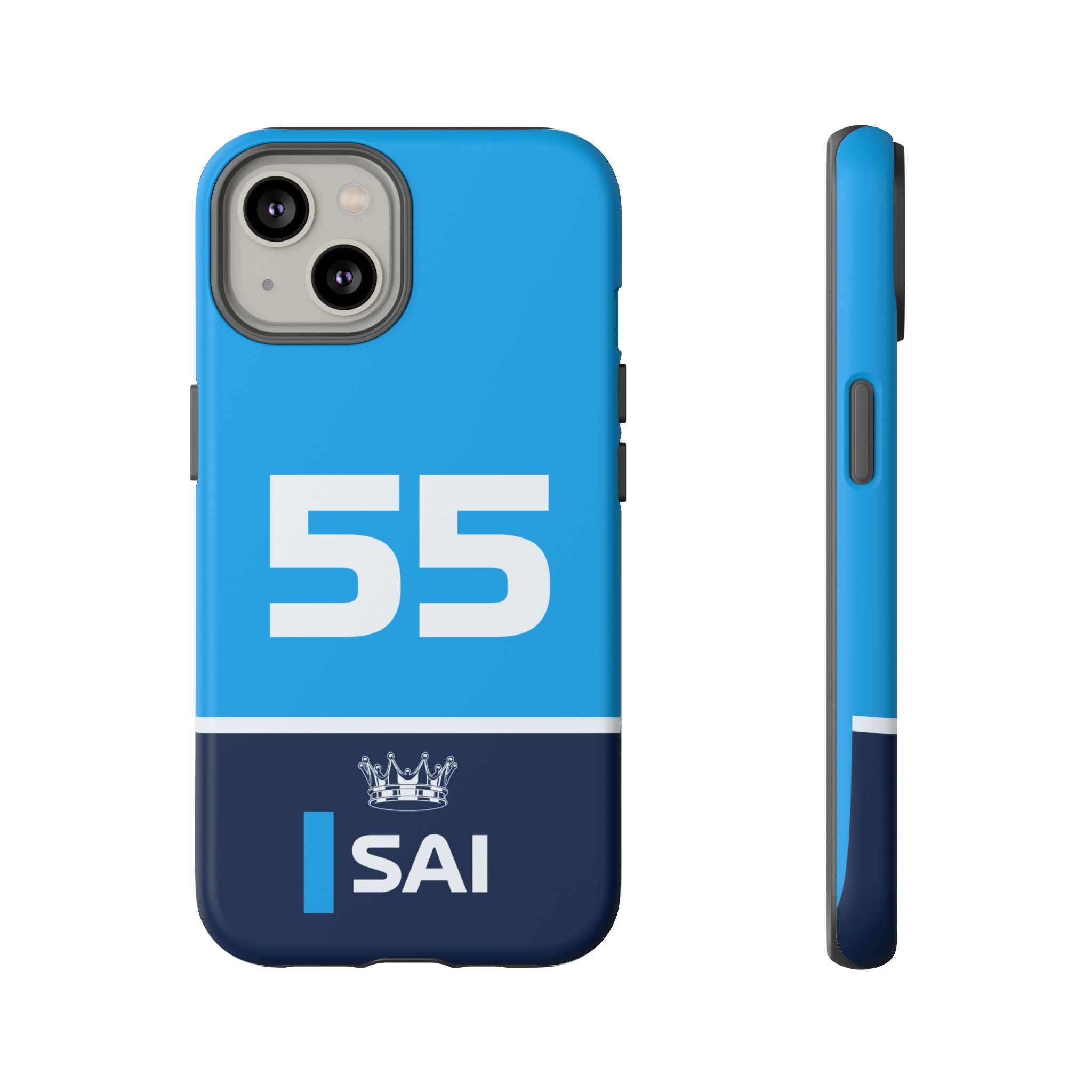 Smooth Spaniard Speed Tough Phone Case | Azure Formula Racing Armor for iPhone, Samsung & Pixel