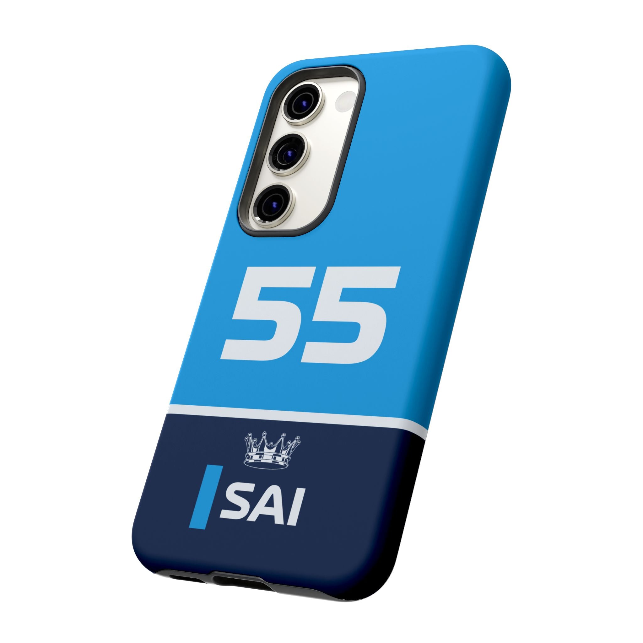 Smooth Spaniard Speed Tough Phone Case | Azure Formula Racing Armor for iPhone, Samsung & Pixel