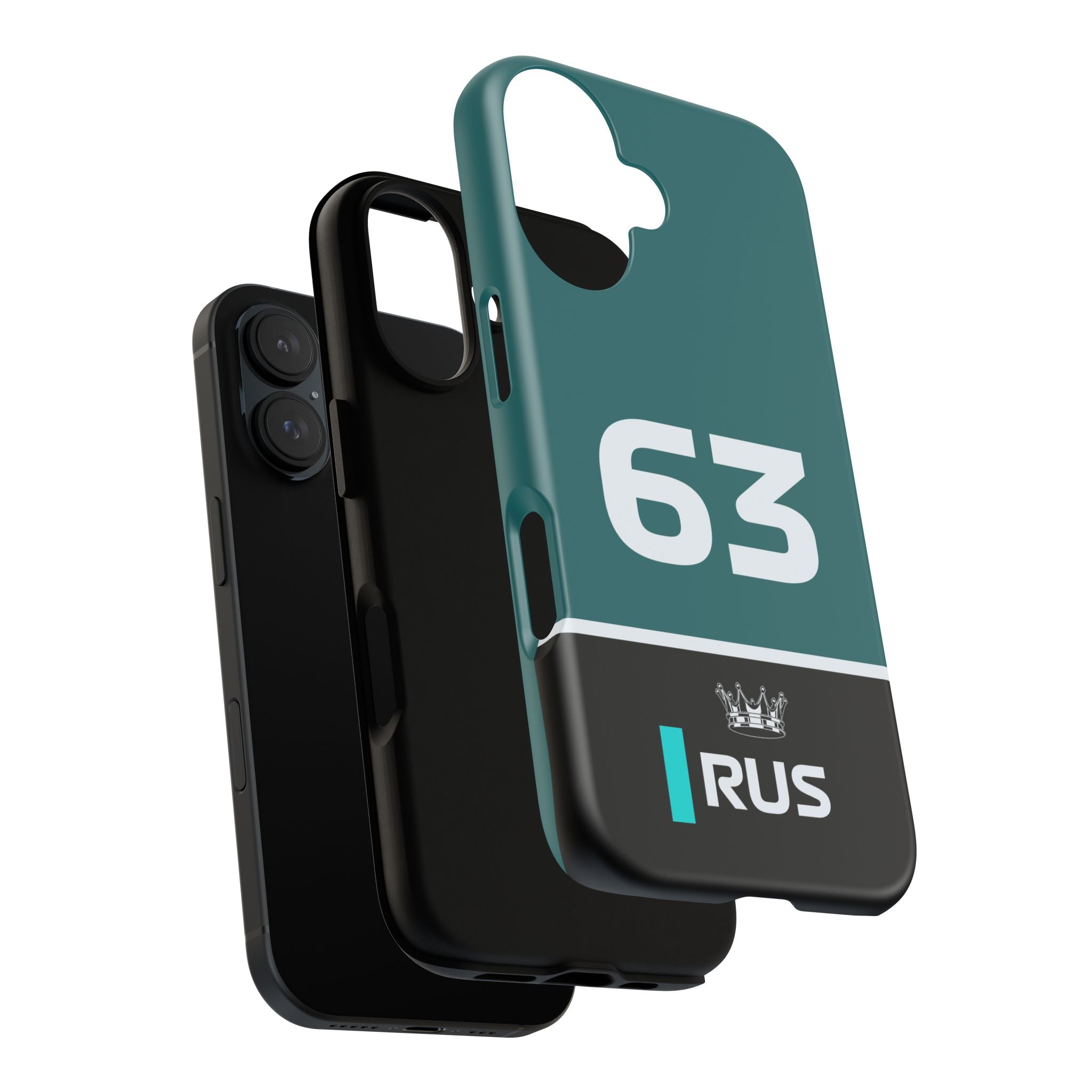Tyre Whisperer Tough Phone Case | Silver Arrow Formula Racing Armor for iPhone, Samsung & Pixel