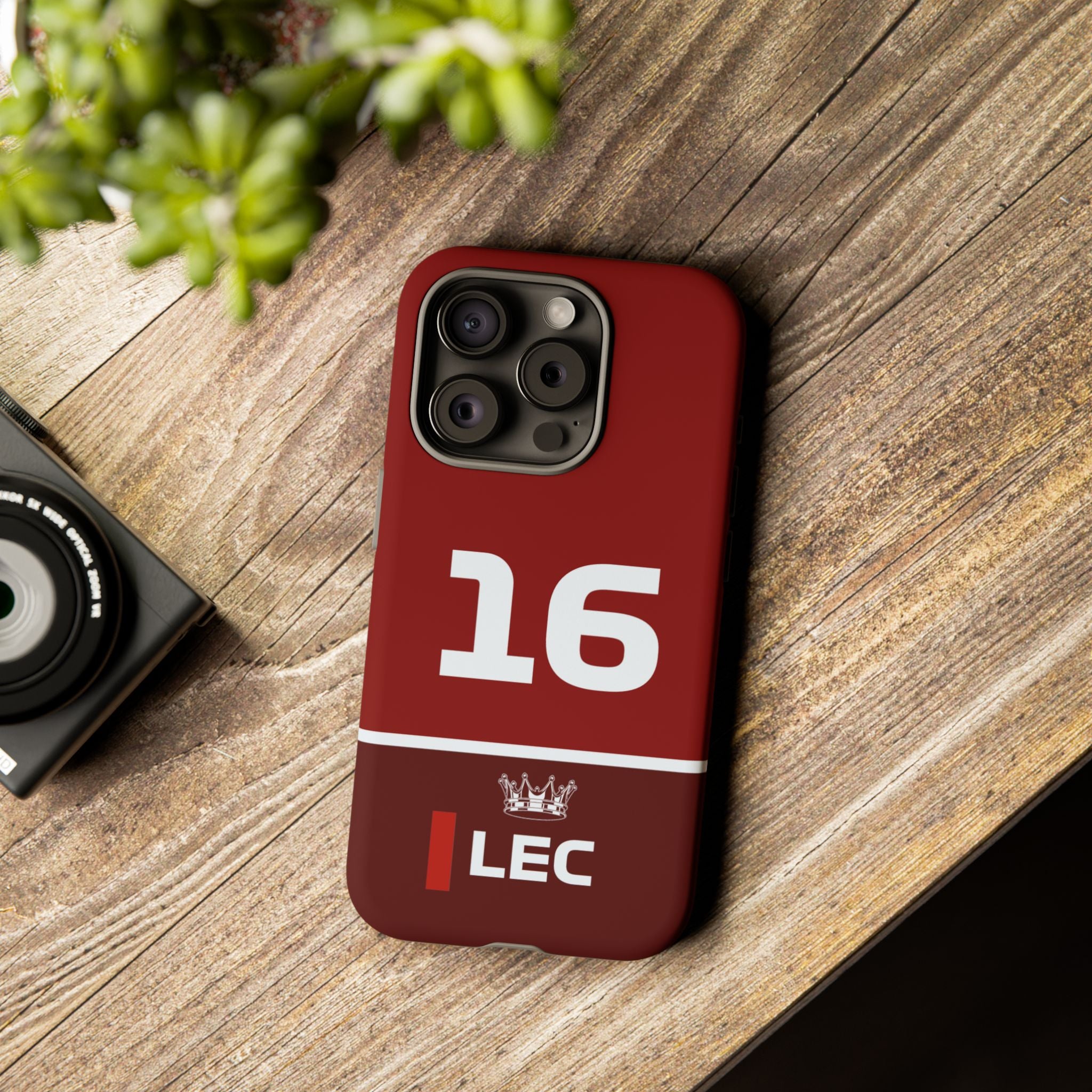The King of Monaco Tough Phone Case | Rosso Formula Racing Armor for iPhone, Samsung & Pixel Cover