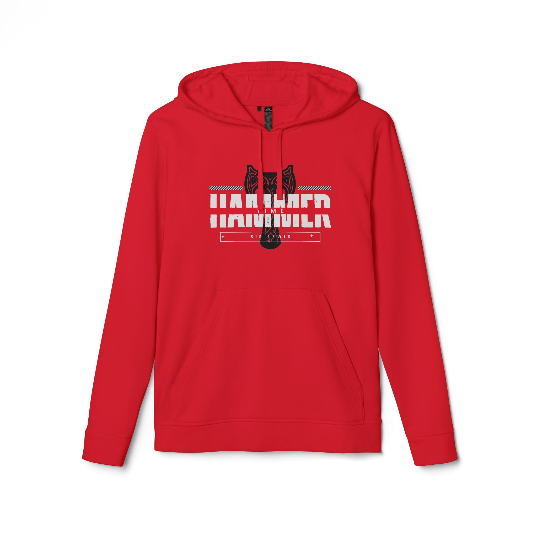 Hammer Time Customized Adidas Hoodie | Rosso Formula Racing Unisex Fleece Hoodie