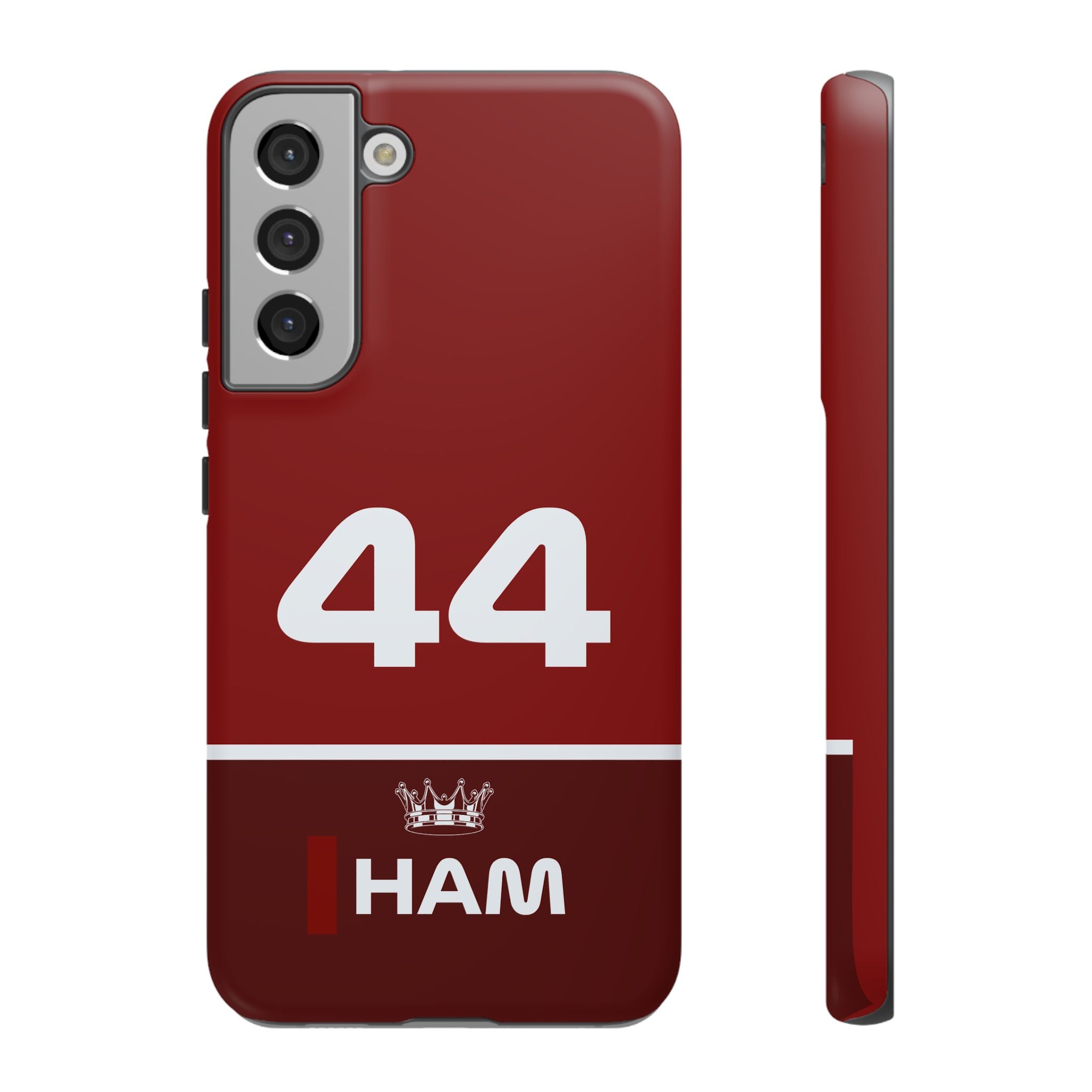 The Silver Champion Tough Phone Case | Rosso Formula Racing Armor for iPhone, Samsung & Pixel Cover