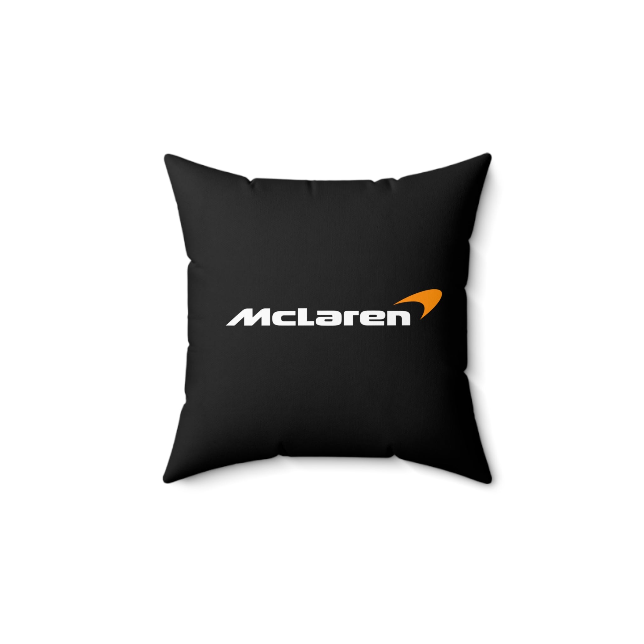 Papaya Speed Grand Prix-Inspired Pillow | Motorsport Home Decor | Spun Polyester Square Pillow