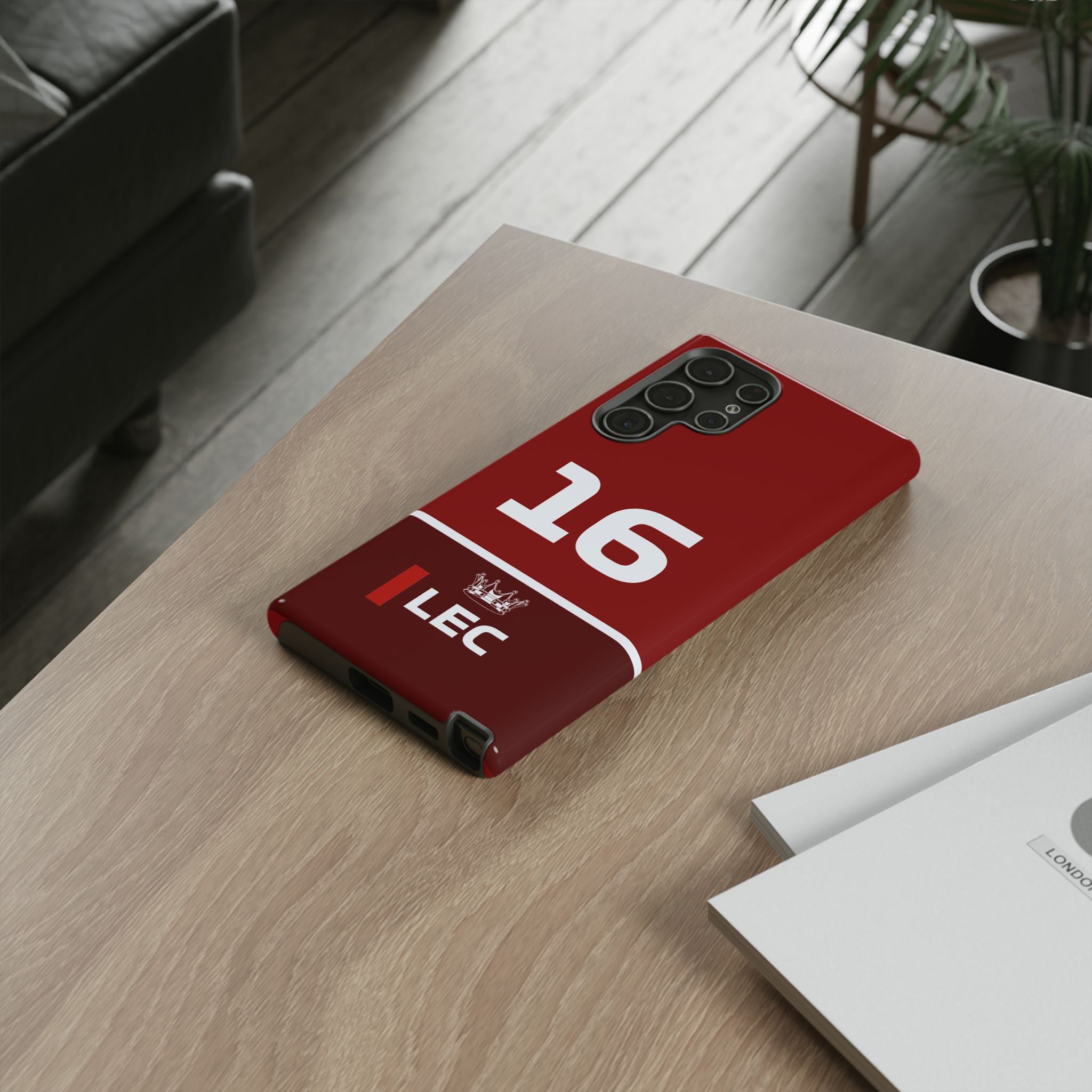 The King of Monaco Tough Phone Case | Rosso Formula Racing Armor for iPhone, Samsung & Pixel Cover