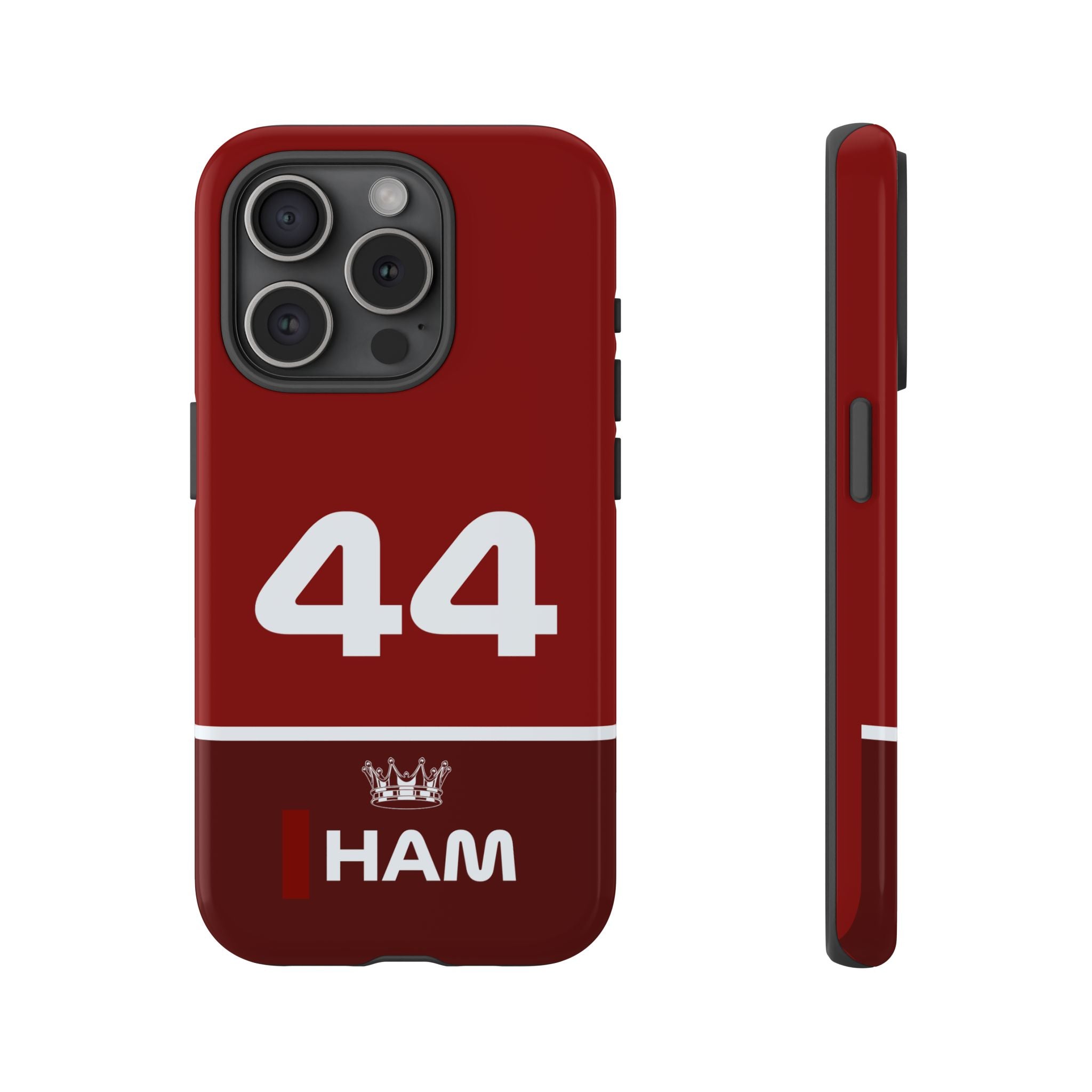 The Silver Champion Tough Phone Case | Rosso Formula Racing Armor for iPhone, Samsung & Pixel Cover