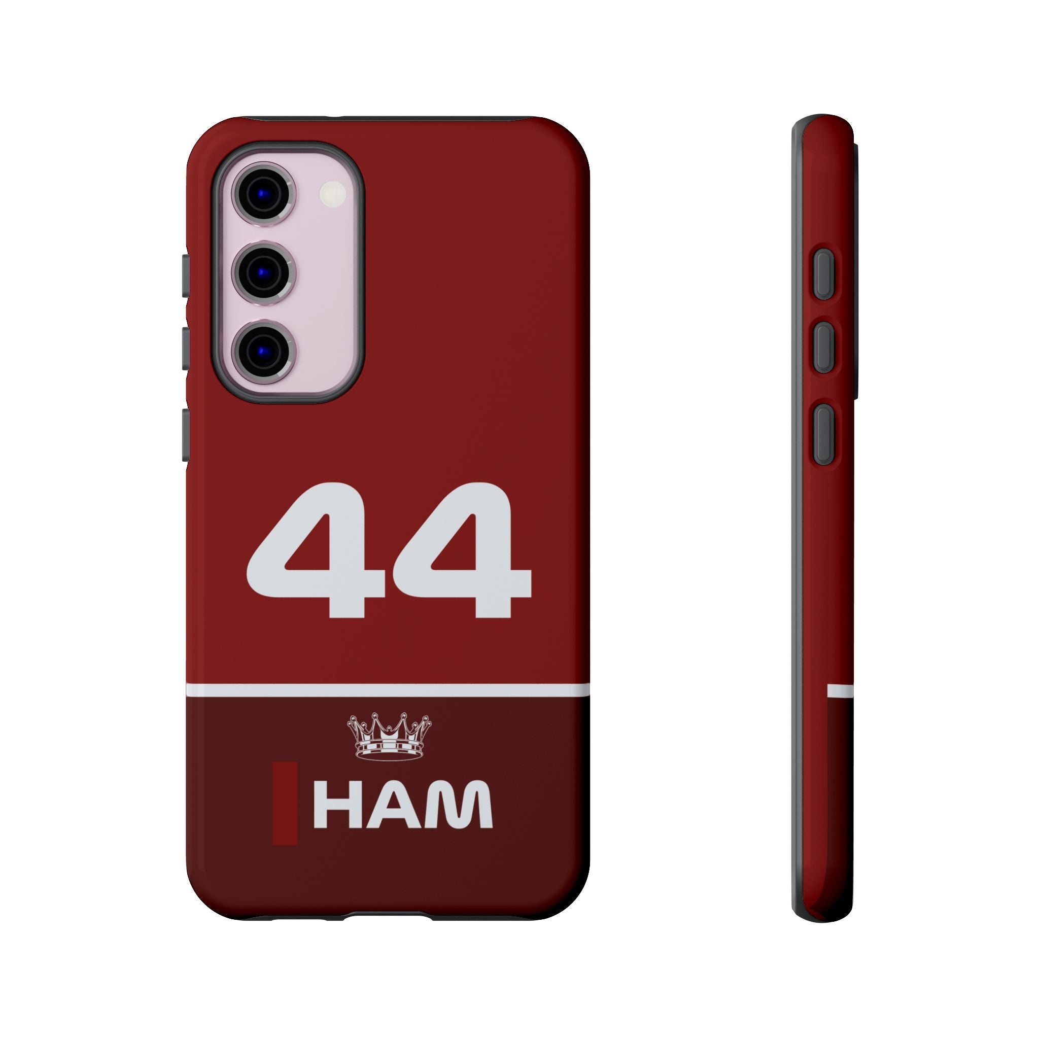 The Silver Champion Tough Phone Case | Rosso Formula Racing Armor for iPhone, Samsung & Pixel Cover