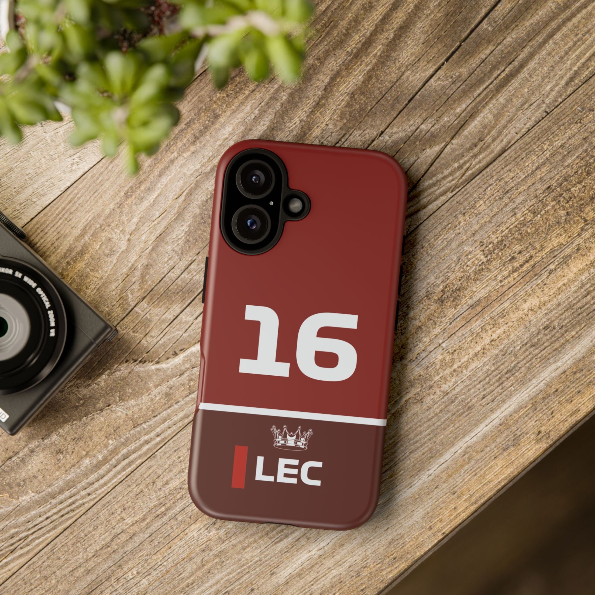 The King of Monaco Tough Phone Case | Rosso Formula Racing Armor for iPhone, Samsung & Pixel Cover