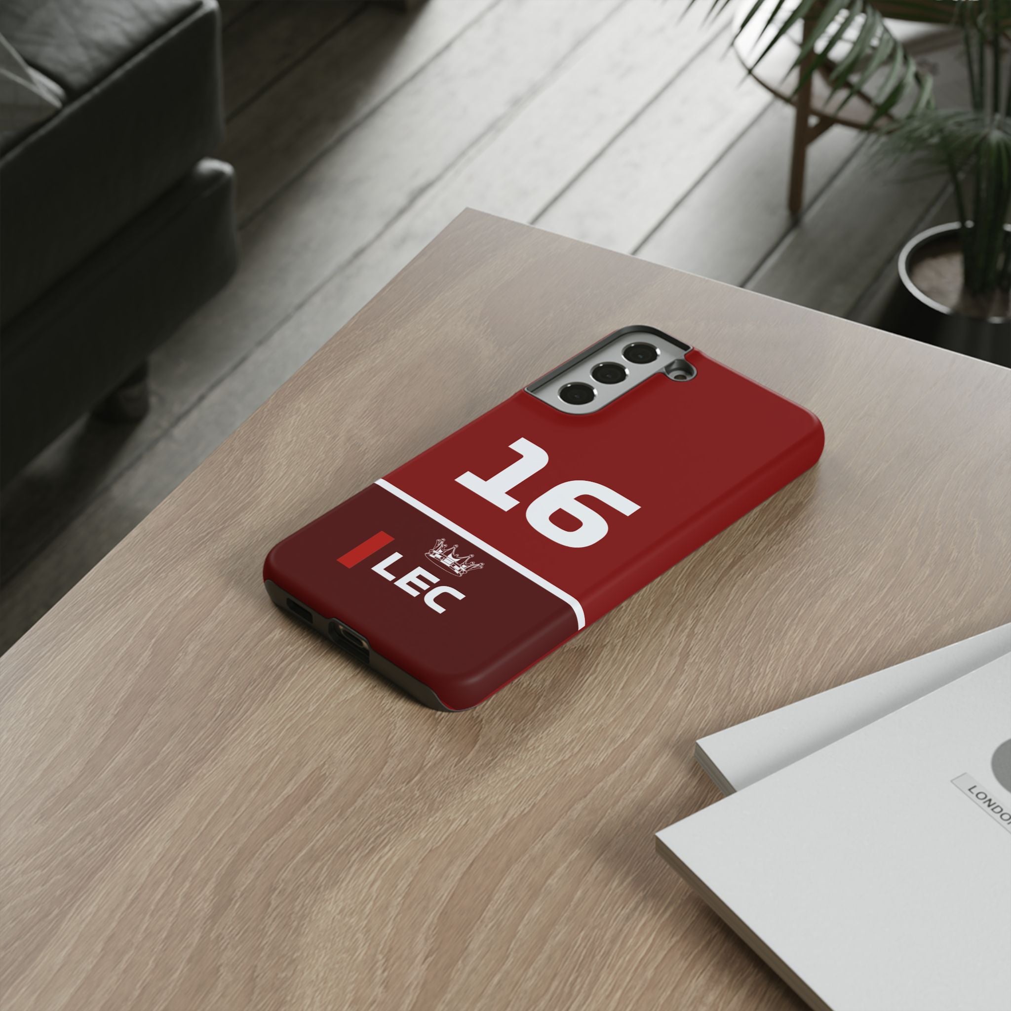 The King of Monaco Tough Phone Case | Rosso Formula Racing Armor for iPhone, Samsung & Pixel Cover