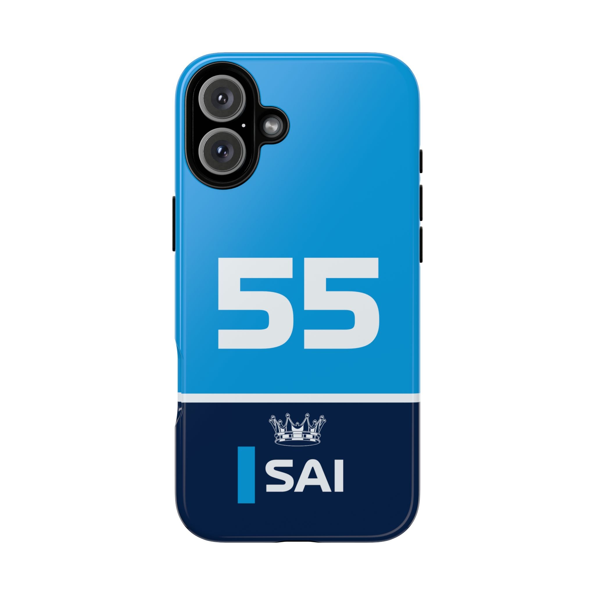 Smooth Spaniard Speed Tough Phone Case | Azure Formula Racing Armor for iPhone, Samsung & Pixel