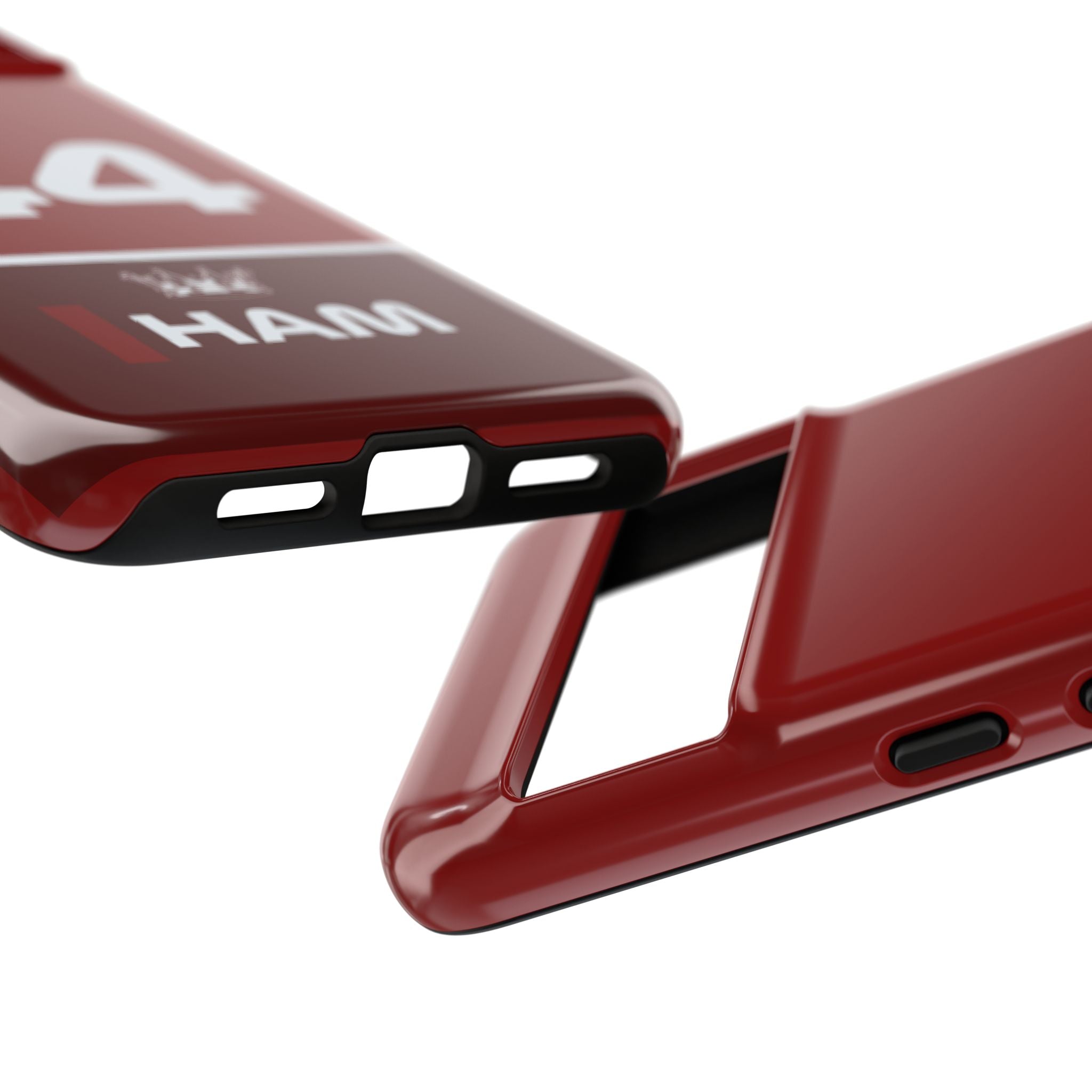 The Silver Champion Tough Phone Case | Rosso Formula Racing Armor for iPhone, Samsung & Pixel Cover