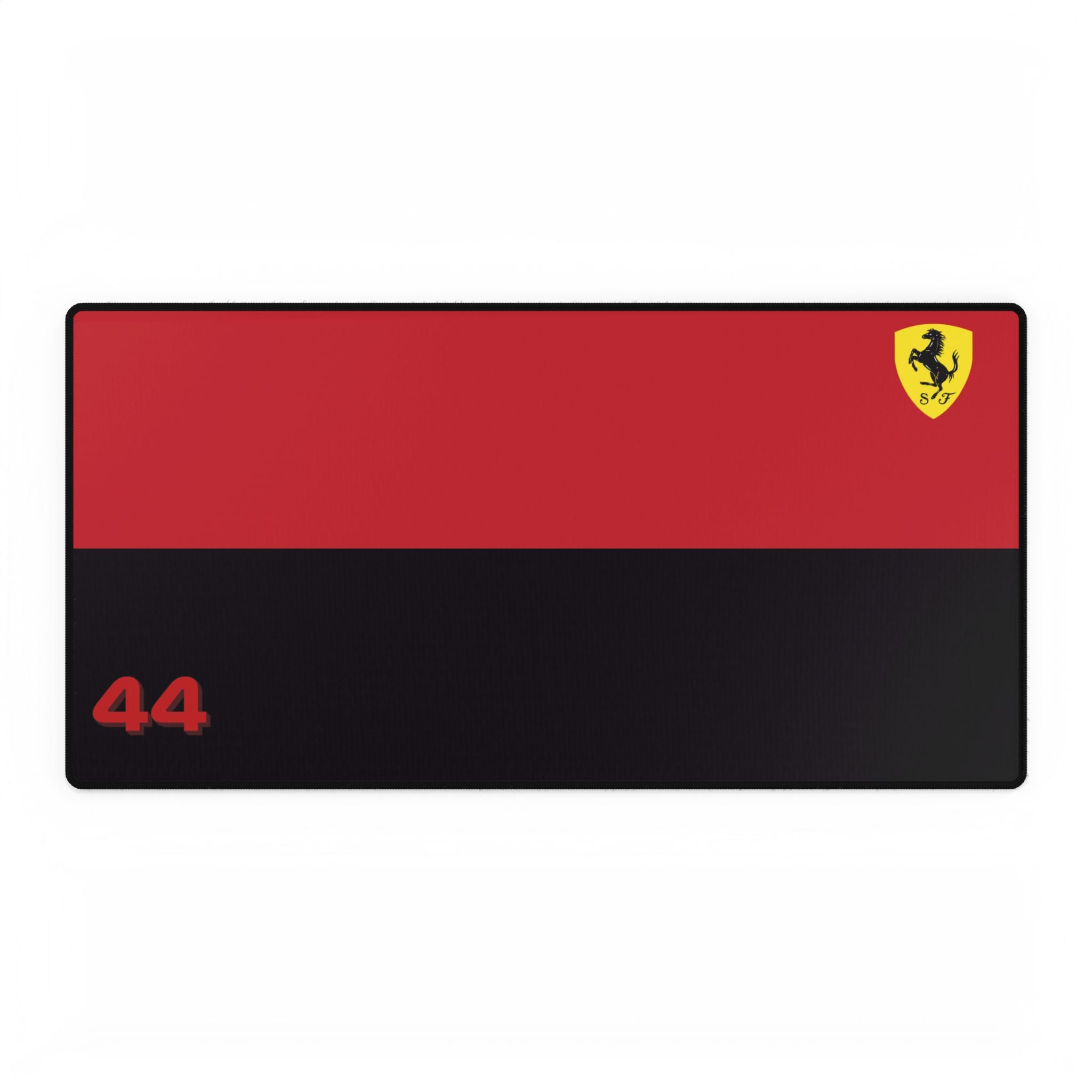 Rosso Formula Racing Silver Champion Home & Office Desk Mat