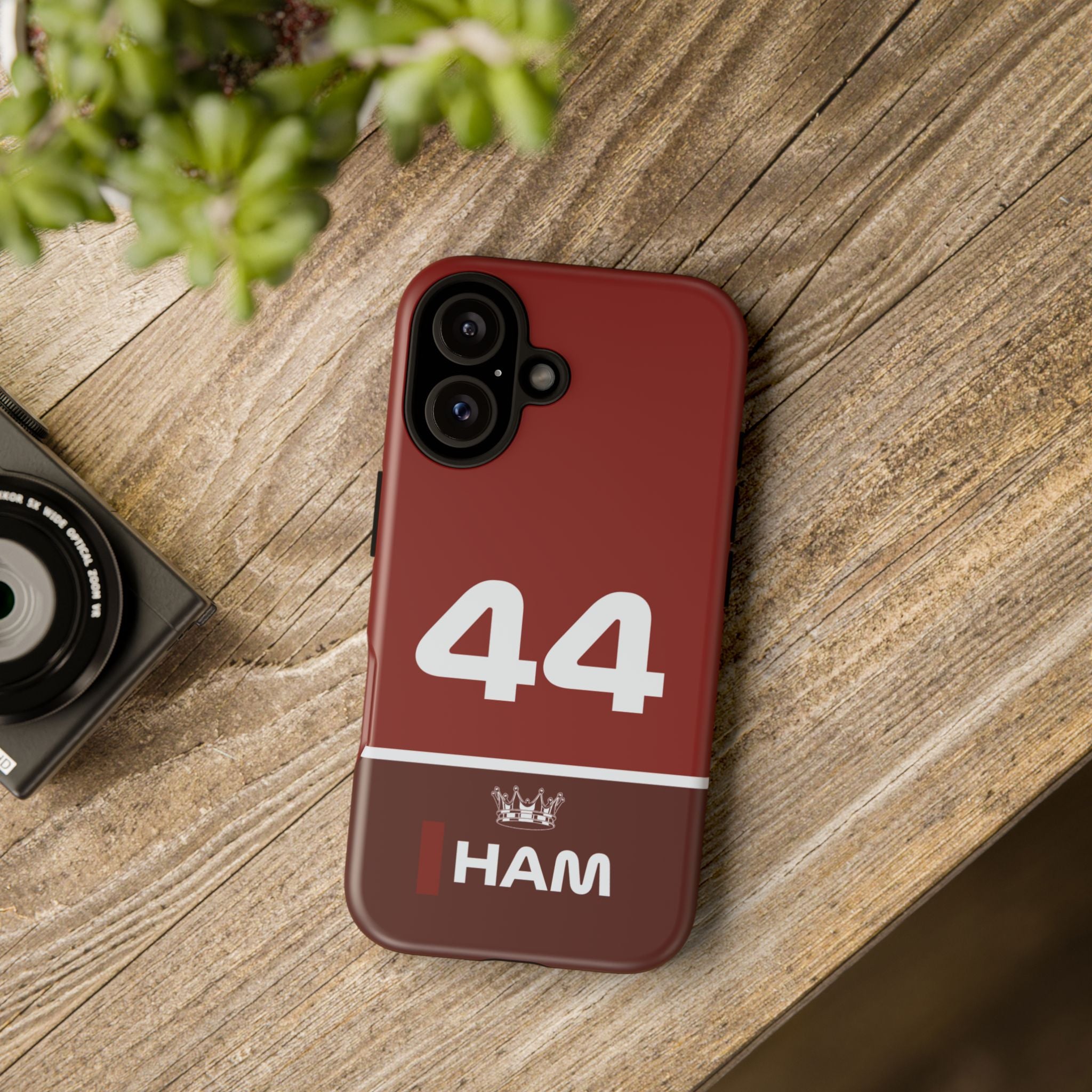 The Silver Champion Tough Phone Case | Rosso Formula Racing Armor for iPhone, Samsung & Pixel Cover