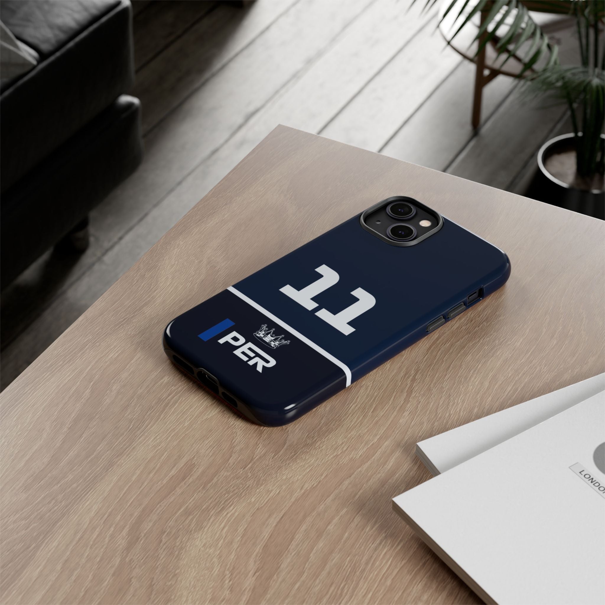 Mexican Minister of Defence Tough Phone Case | Red Thunder Formula Racing Armor for iPhone, Samsung & Pixel Cover