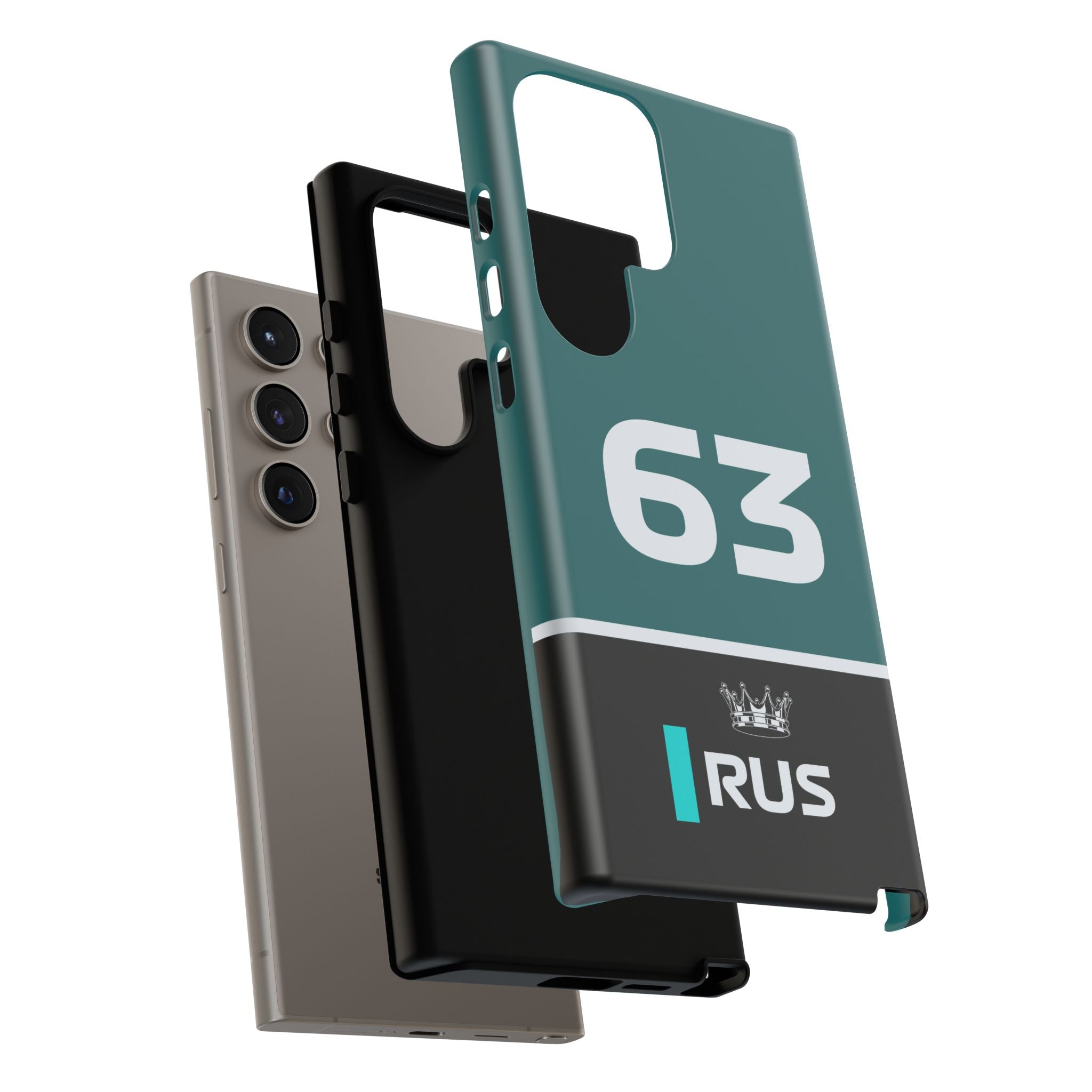 Tyre Whisperer Tough Phone Case | Silver Arrow Formula Racing Armor for iPhone, Samsung & Pixel