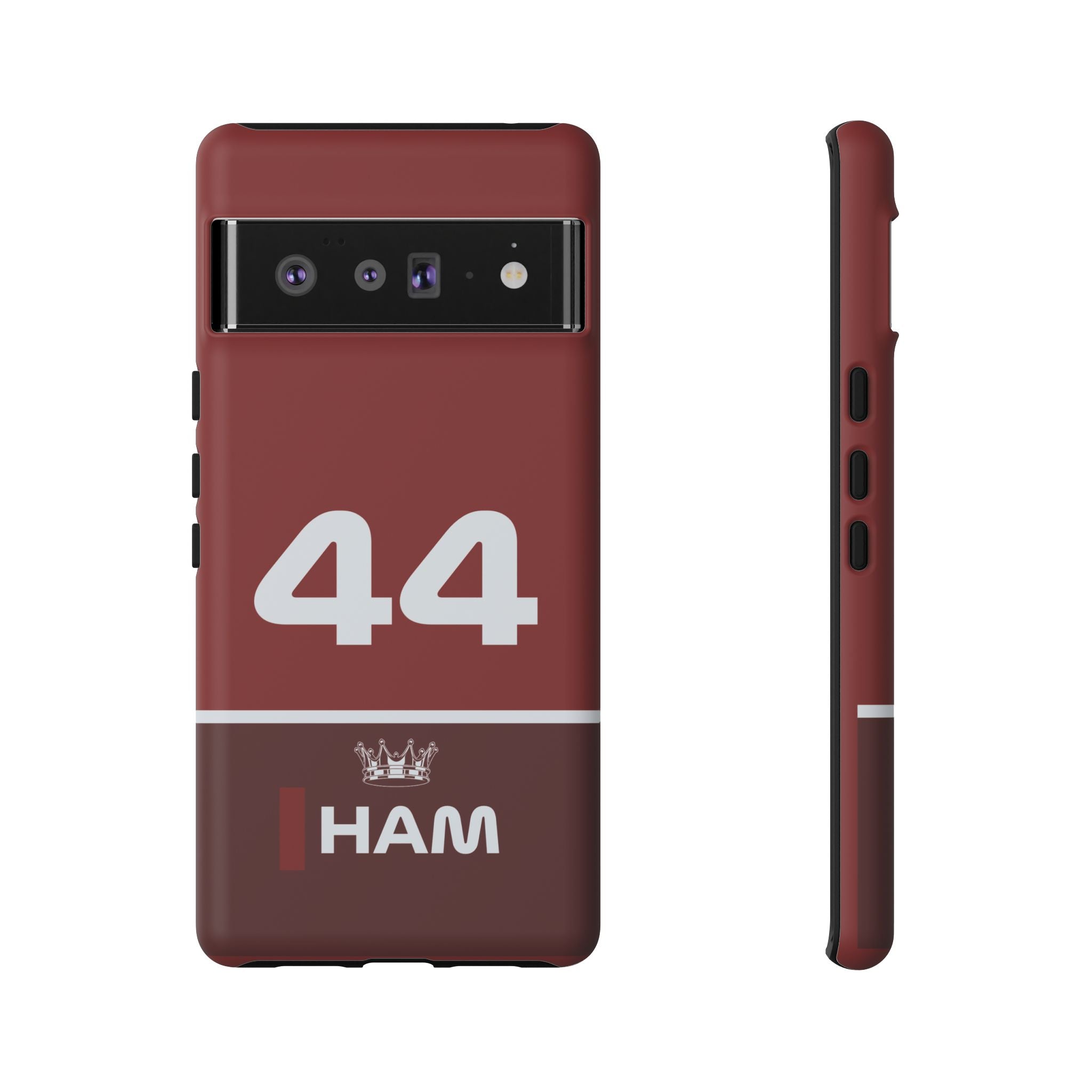 The Silver Champion Tough Phone Case | Rosso Formula Racing Armor for iPhone, Samsung & Pixel Cover