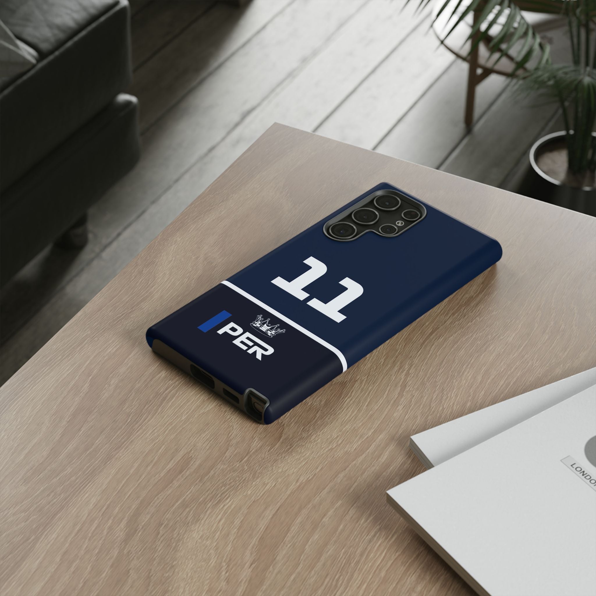 Mexican Minister of Defence Tough Phone Case | Red Thunder Formula Racing Armor for iPhone, Samsung & Pixel Cover