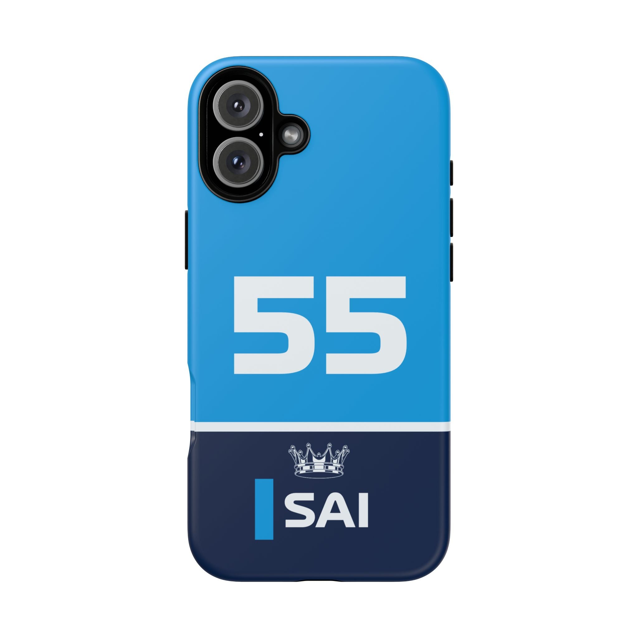 Smooth Spaniard Speed Tough Phone Case | Azure Formula Racing Armor for iPhone, Samsung & Pixel