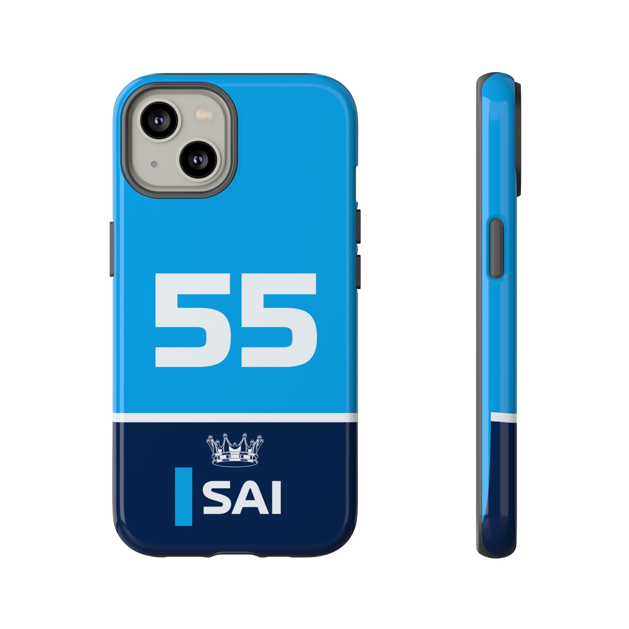 Smooth Spaniard Speed Tough Phone Case | Azure Formula Racing Armor for iPhone, Samsung & Pixel