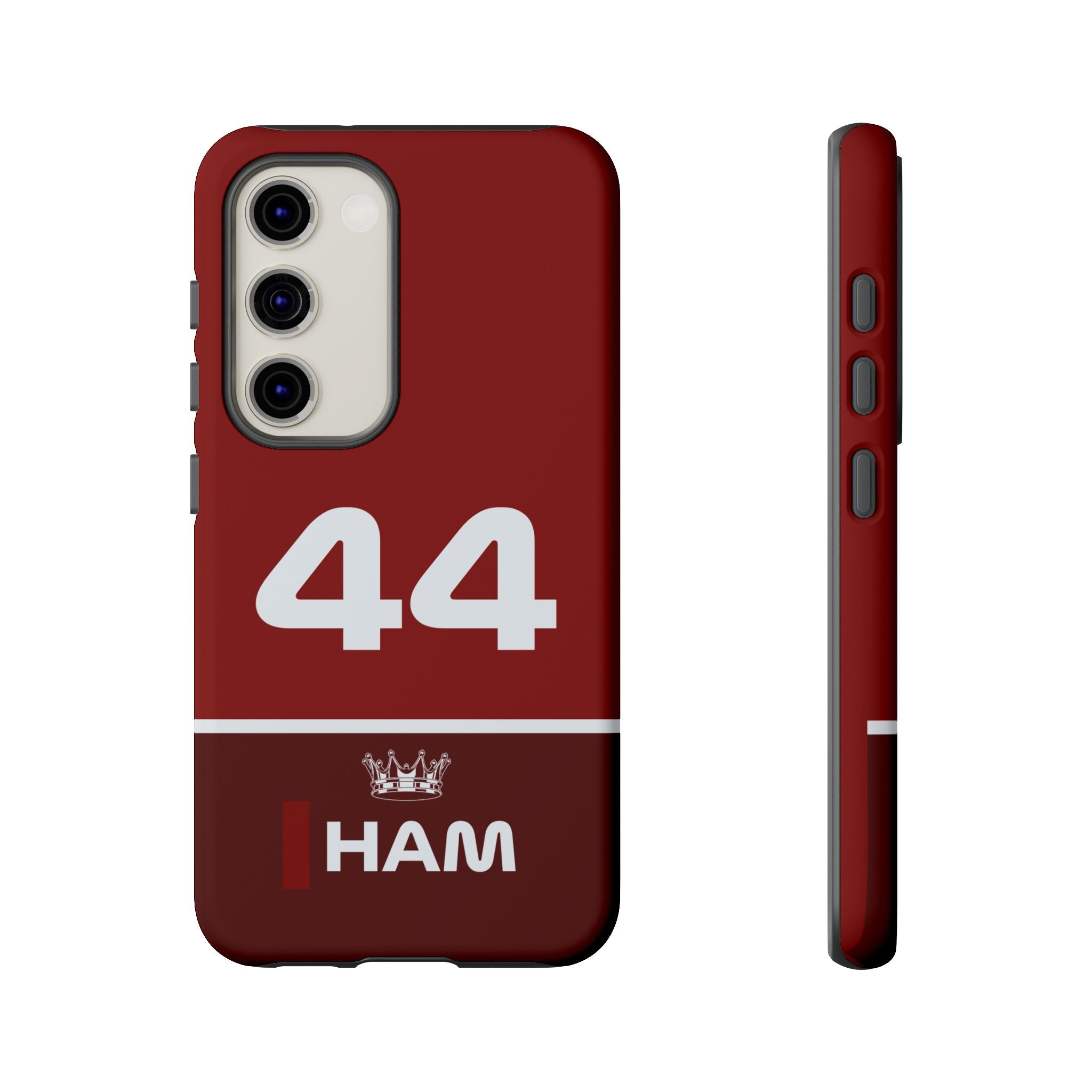 The Silver Champion Tough Phone Case | Rosso Formula Racing Armor for iPhone, Samsung & Pixel Cover