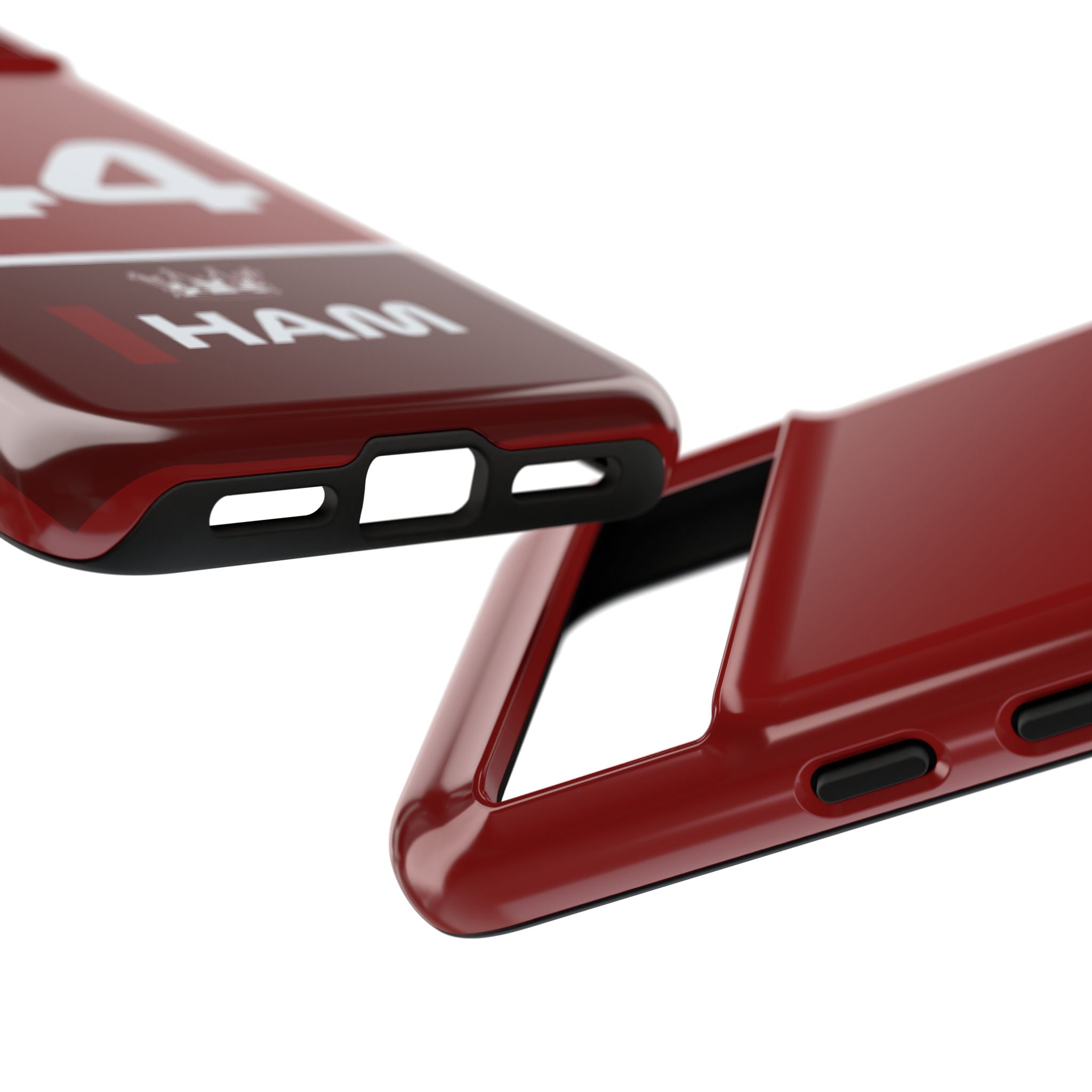 The Silver Champion Tough Phone Case | Rosso Formula Racing Armor for iPhone, Samsung & Pixel Cover