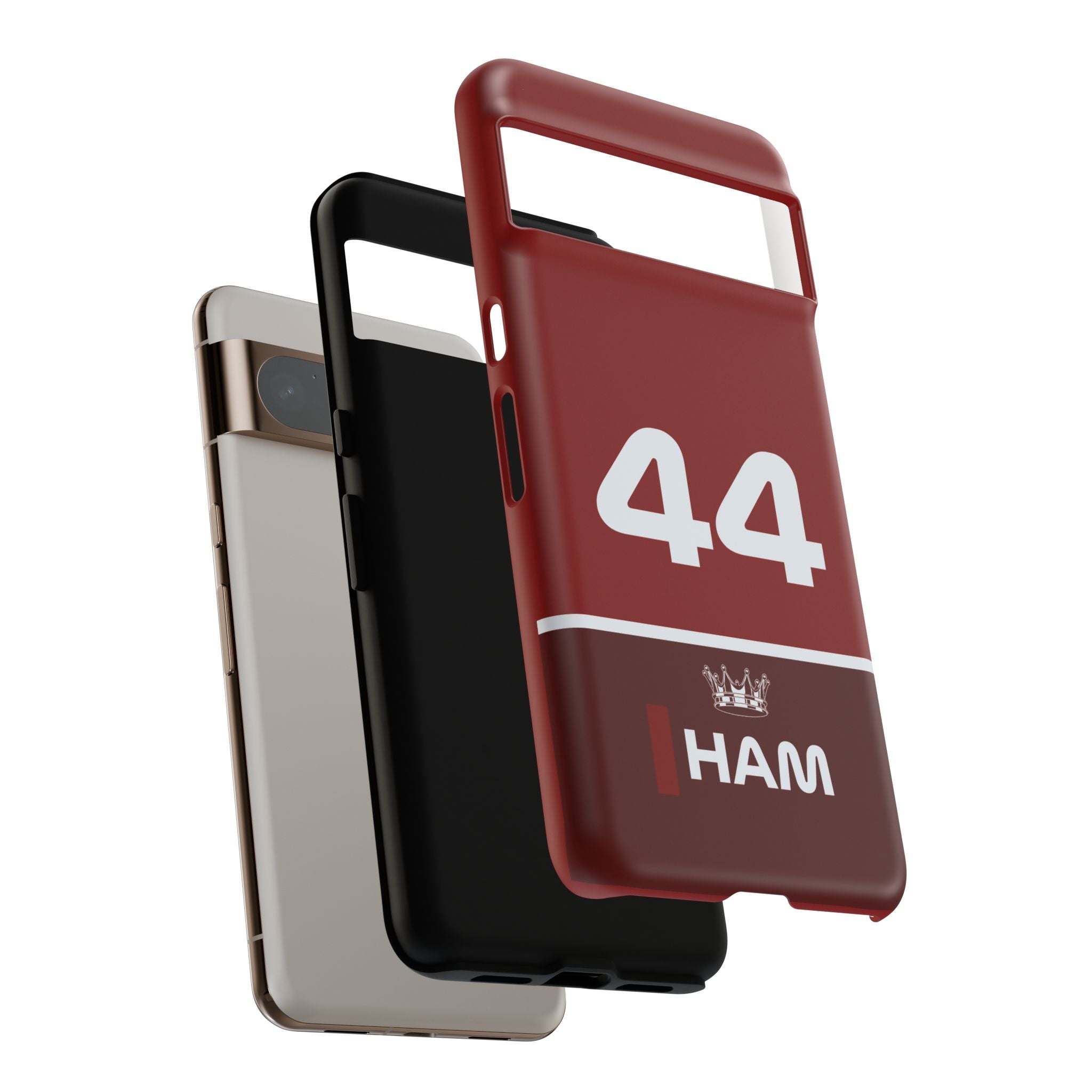 The Silver Champion Tough Phone Case | Rosso Formula Racing Armor for iPhone, Samsung & Pixel Cover