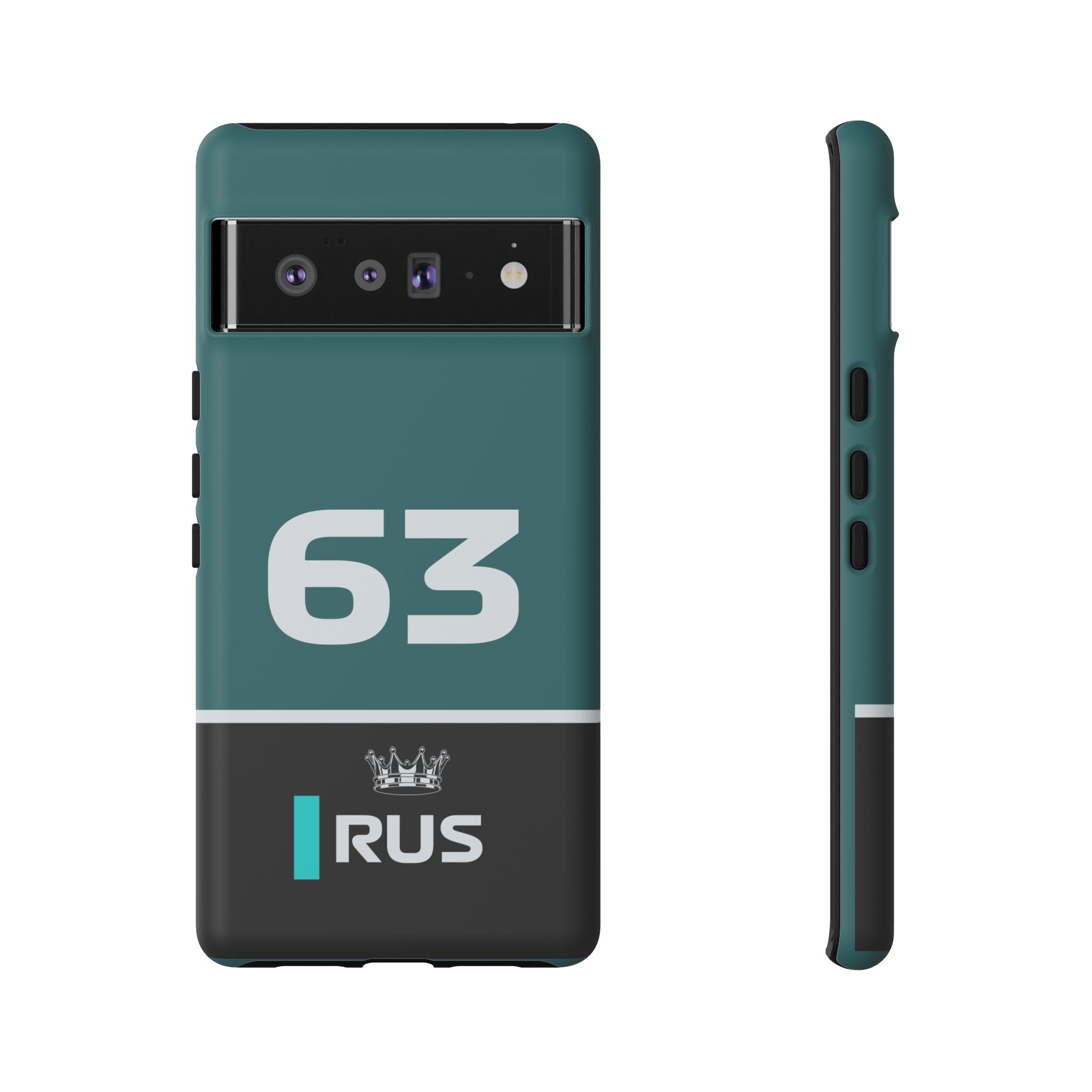 Tyre Whisperer Tough Phone Case | Silver Arrow Formula Racing Armor for iPhone, Samsung & Pixel