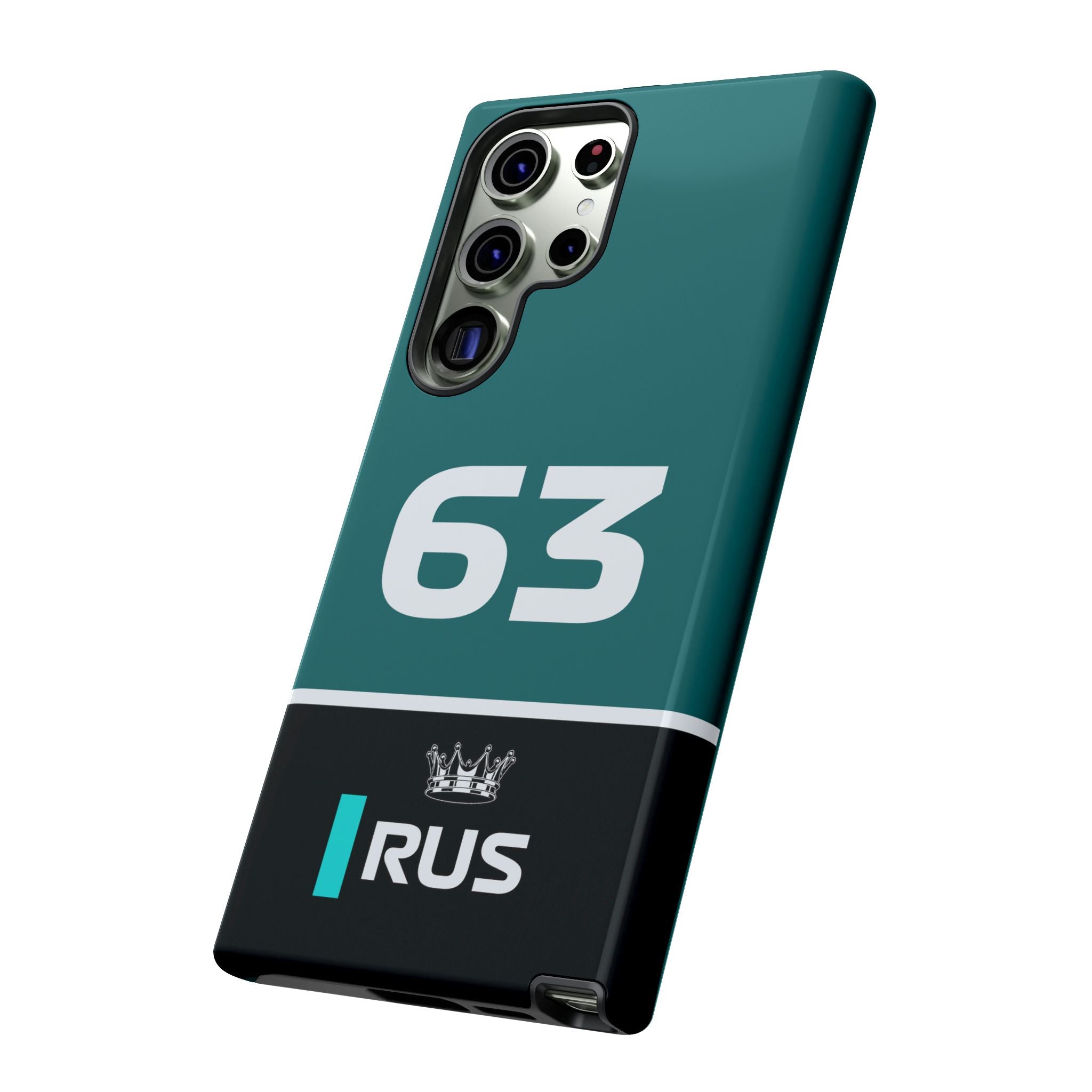 Tyre Whisperer Tough Phone Case | Silver Arrow Formula Racing Armor for iPhone, Samsung & Pixel