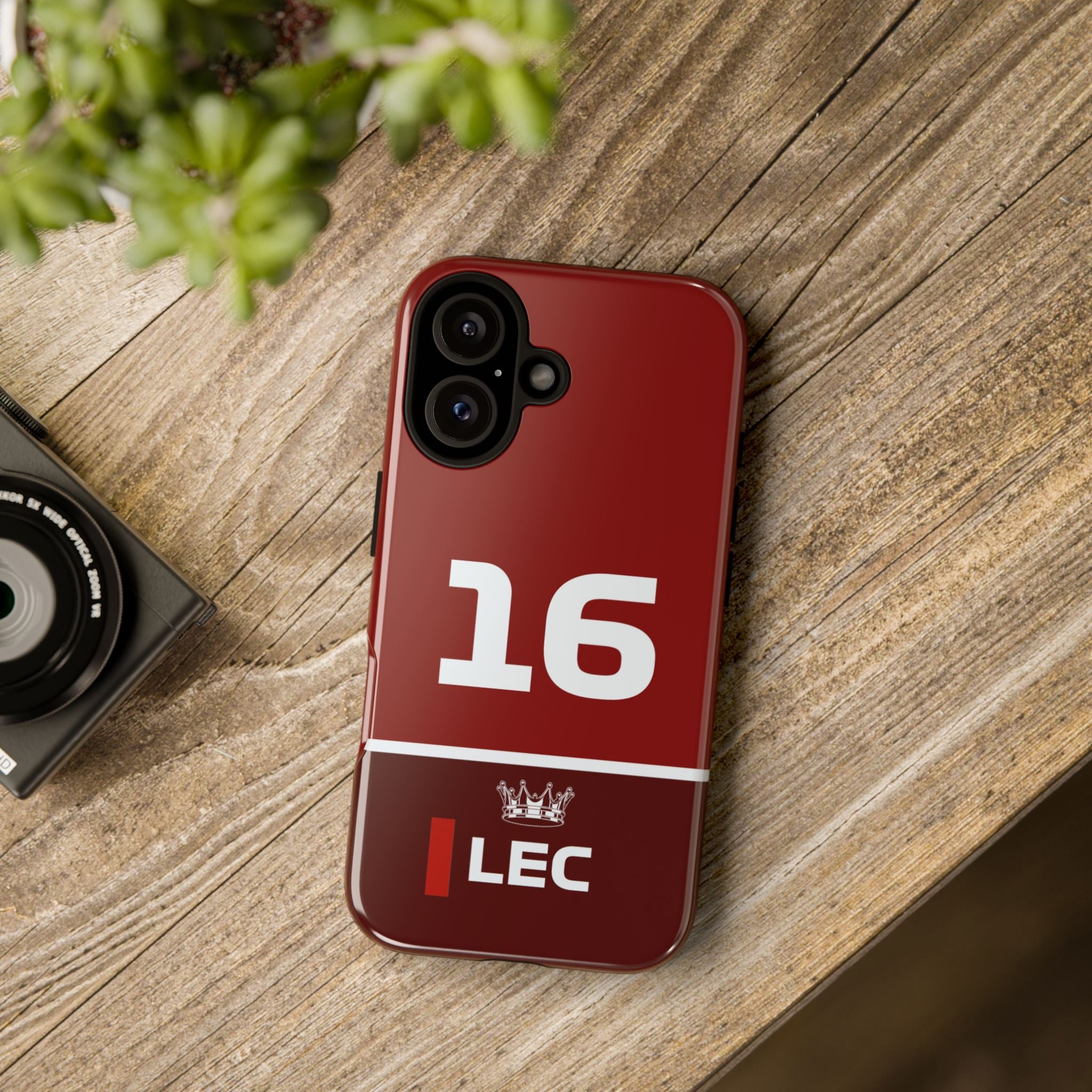 The King of Monaco Tough Phone Case | Rosso Formula Racing Armor for iPhone, Samsung & Pixel Cover