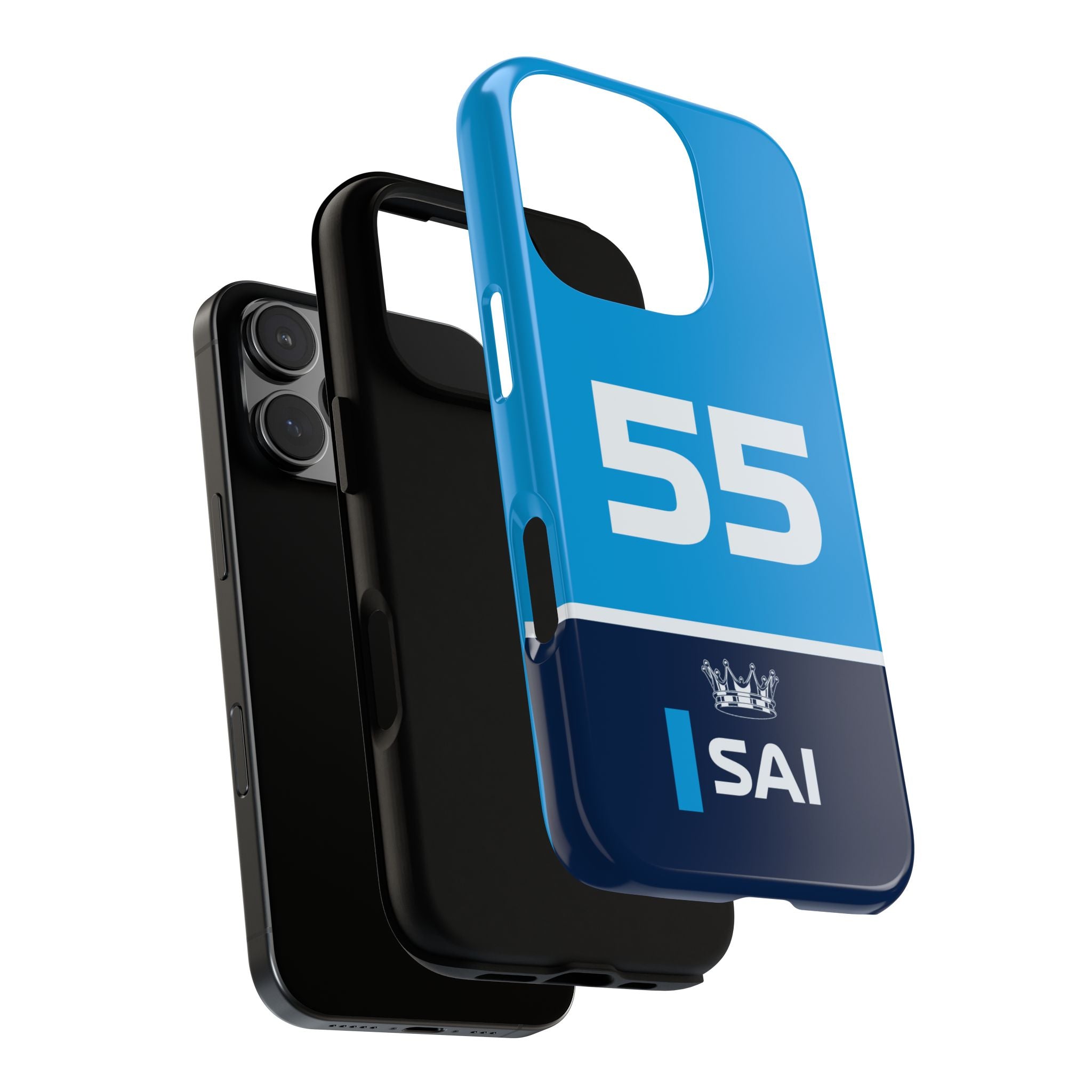 Smooth Spaniard Speed Tough Phone Case | Azure Formula Racing Armor for iPhone, Samsung & Pixel