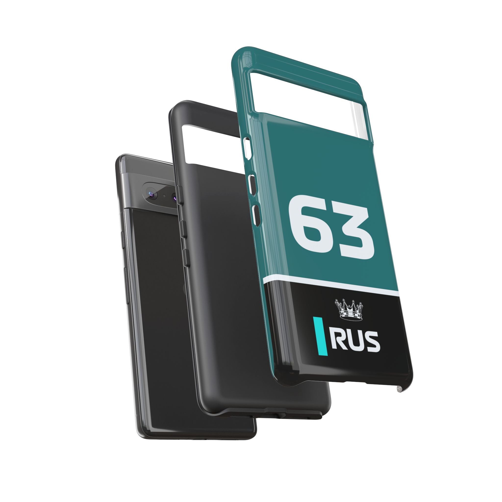 Tyre Whisperer Tough Phone Case | Silver Arrow Formula Racing Armor for iPhone, Samsung & Pixel
